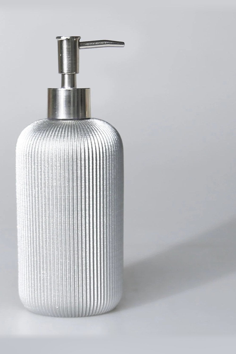 Lydia Gümüş 5 Parça Polyester Banyo Seti - 4