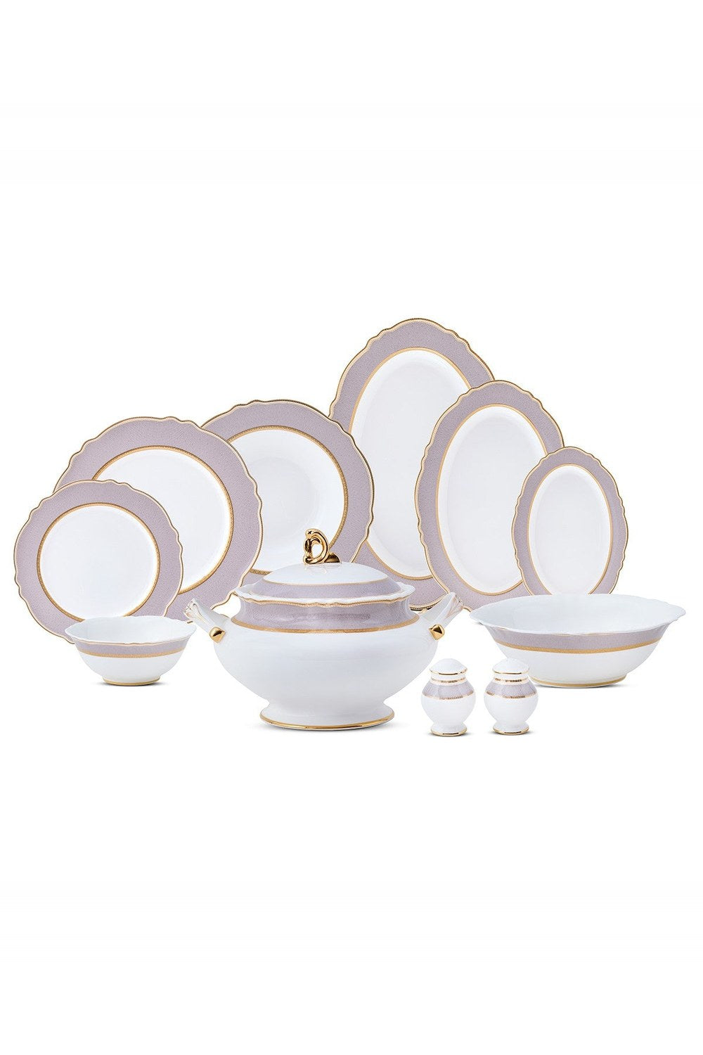 Aryıldız Majestic 60 Parça 12 Kişilik Porselen Yemek Takımı Ar261347 - 4