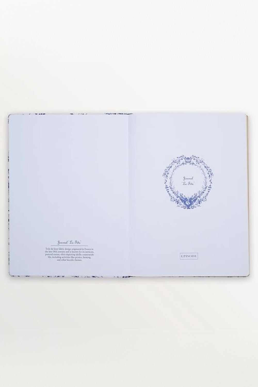Toile De Jouy Desenli Xl Sert Kapak Defter - 4