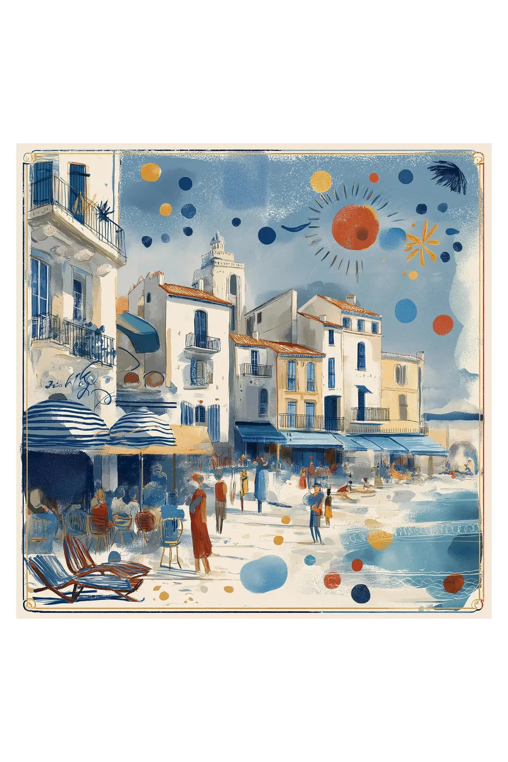 L’ÉTé À Saint-Tropez İpek Fular - 2