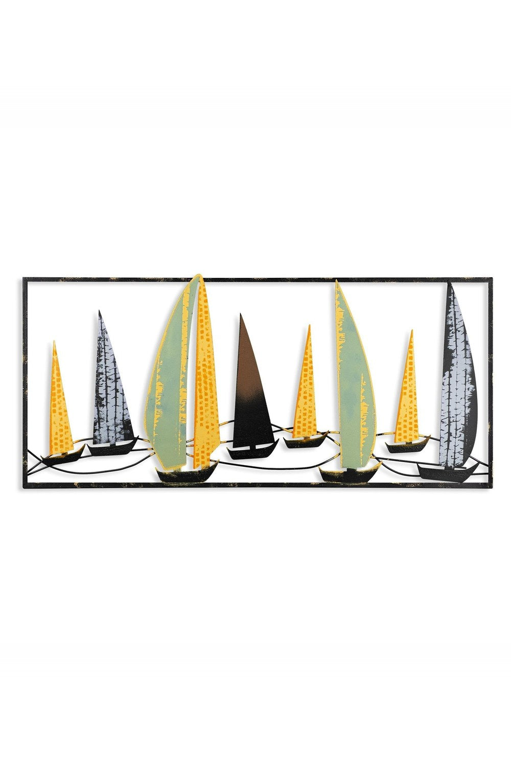 Bys-027-A Dekoratif Metal Duvar Tablosu - 5