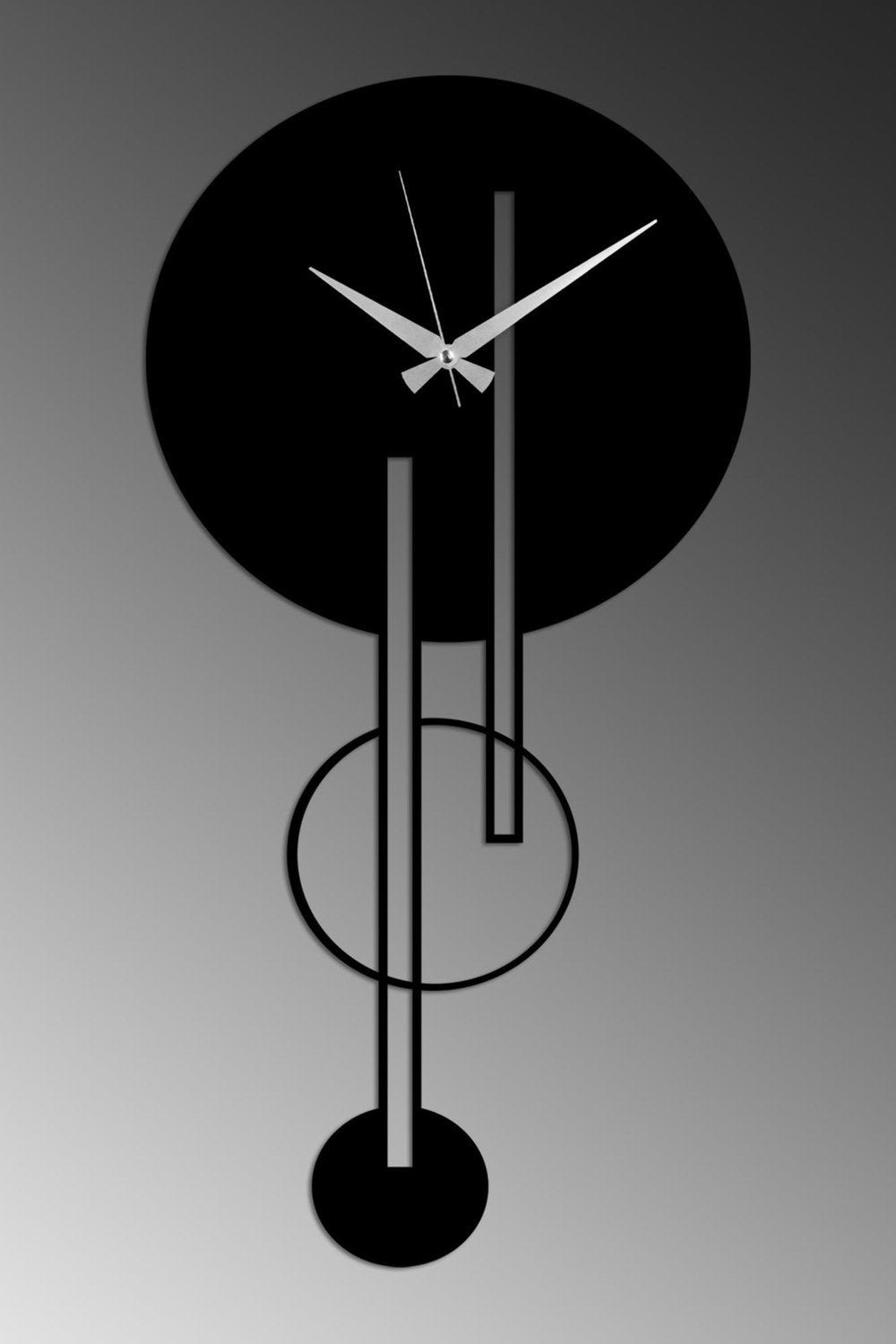 Watch-048 Dekoratif Metal Duvar Saati - 3