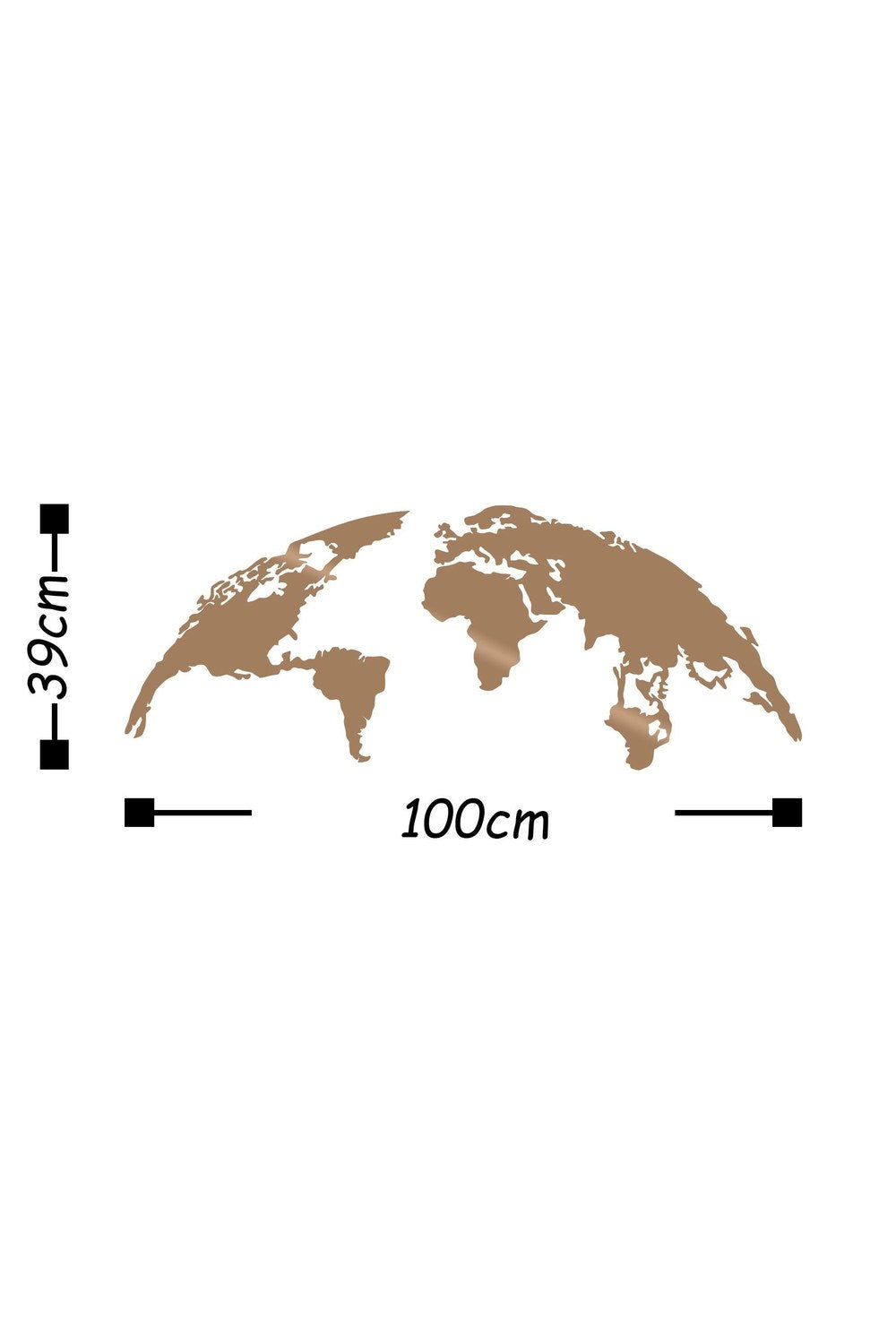 Metal 390 B Dekoratif Metal Duvar Tablosu - 2