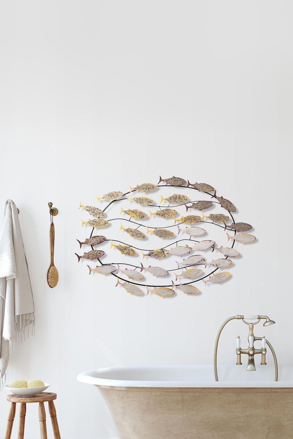 Bys-037-A Dekoratif Metal Duvar Tablosu - 2