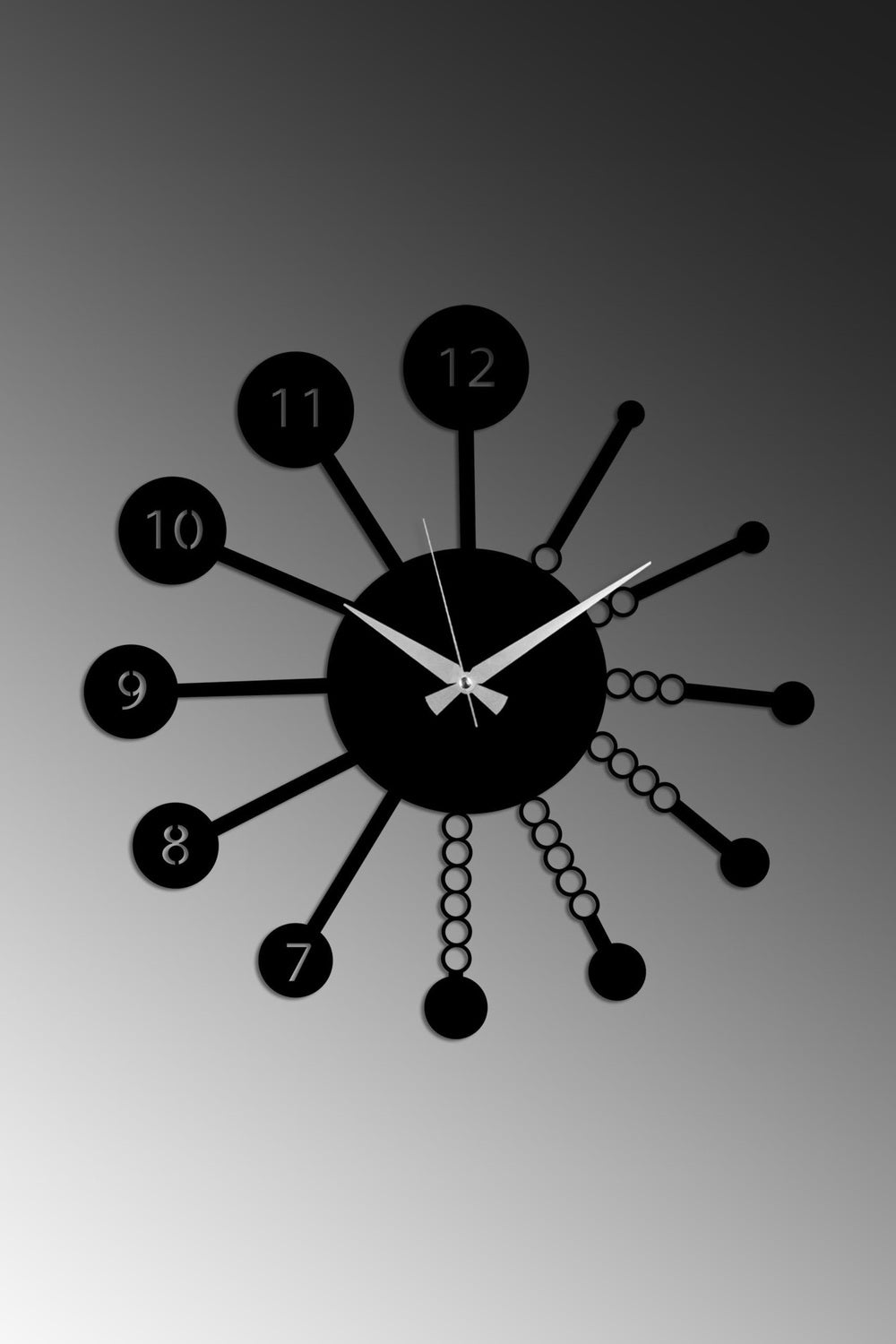 Watch-061 Dekoratif Metal Duvar Saati - 3