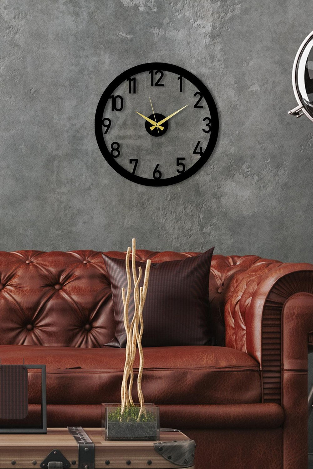 Watch-83 Dekoratif Metal Duvar Saati - 2