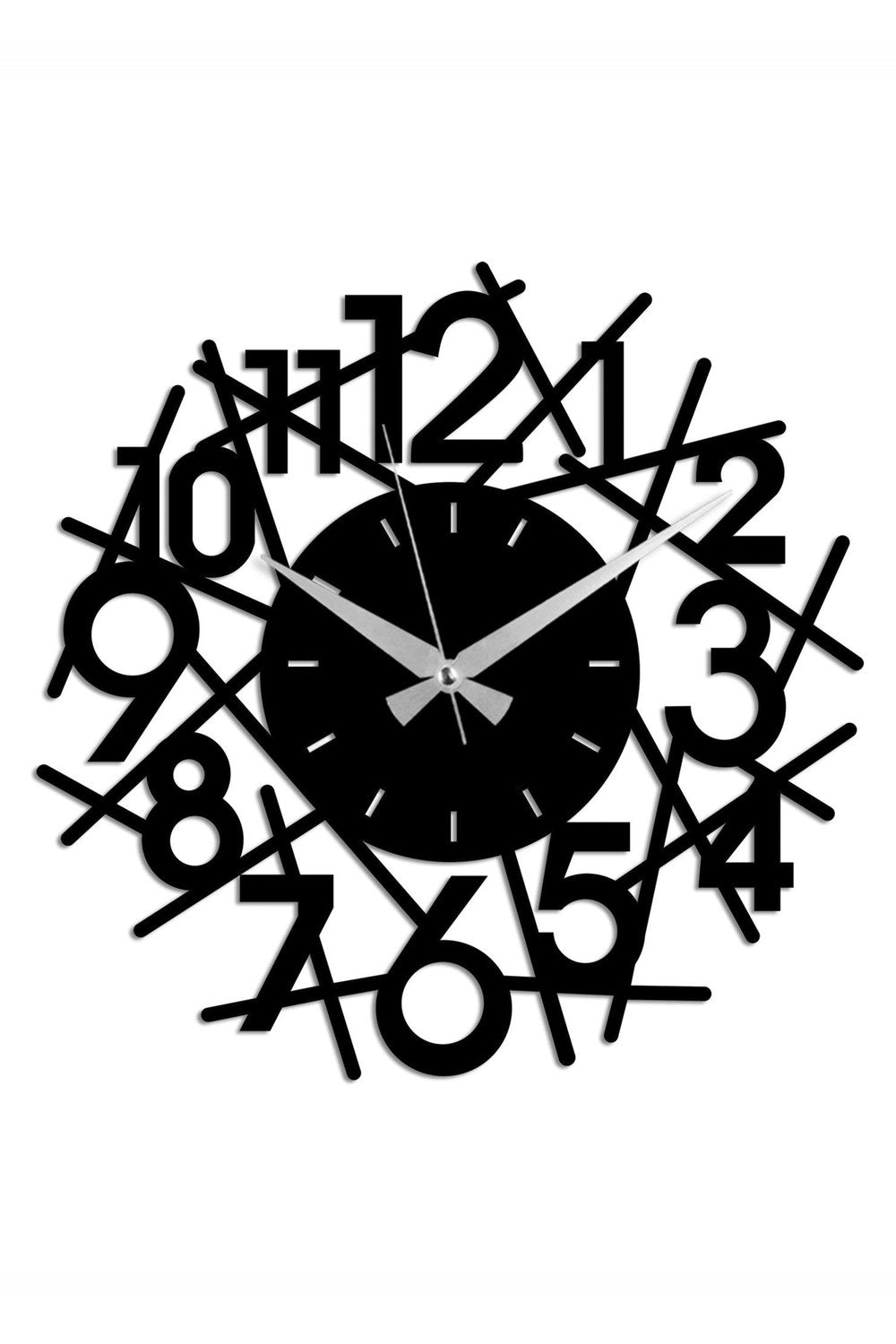 Watch-073 Dekoratif Metal Duvar Saati - 4