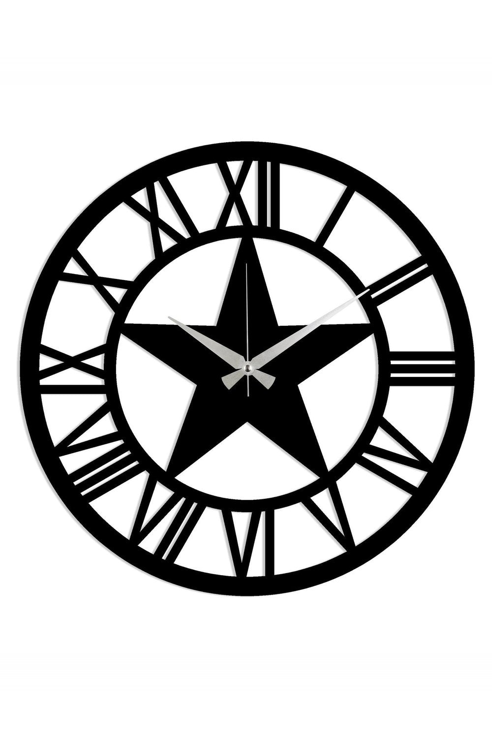 Watch-028 Dekoratif Metal Duvar Saati - 1