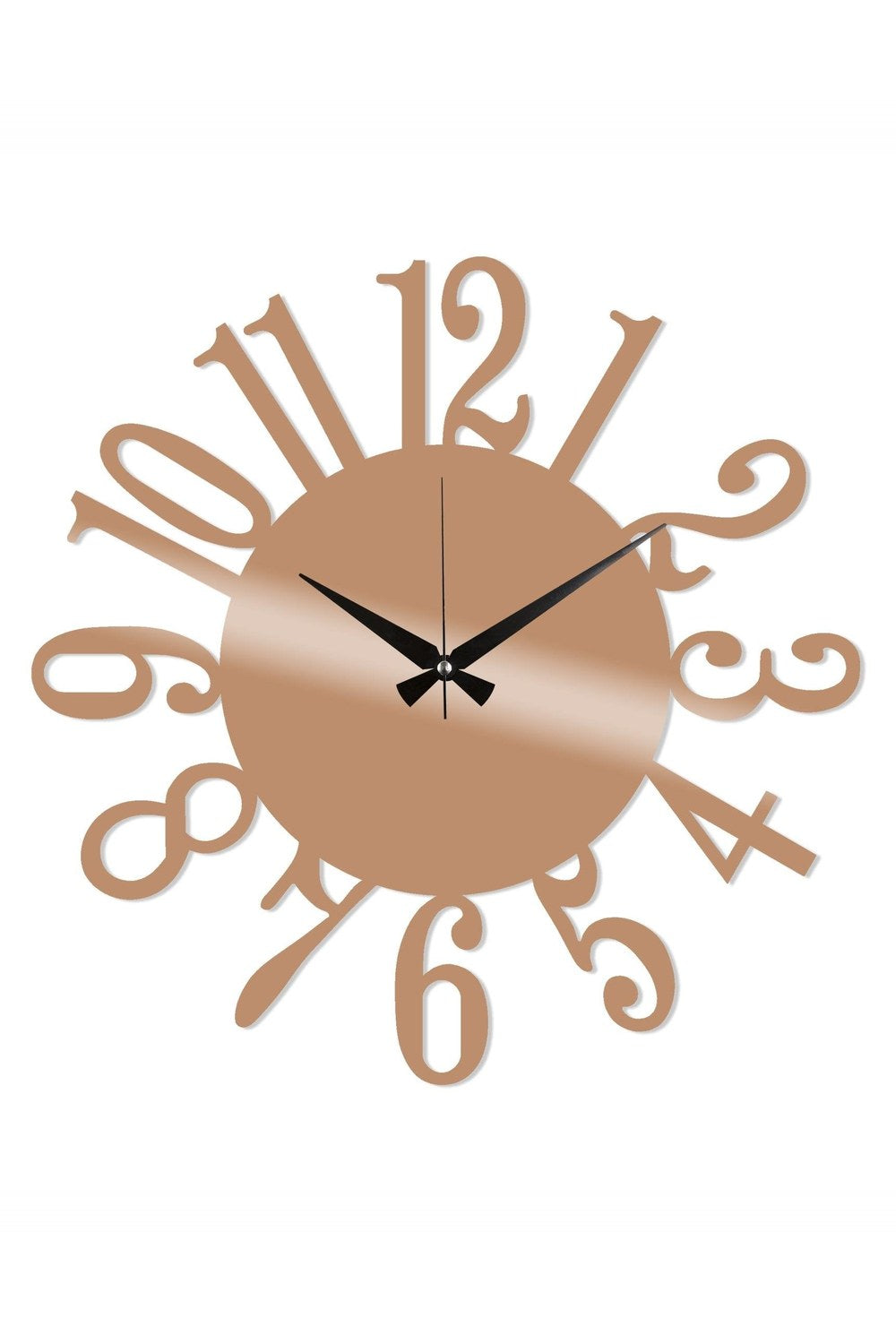 Watch-014-B Dekoratif Metal Duvar Saati - 1