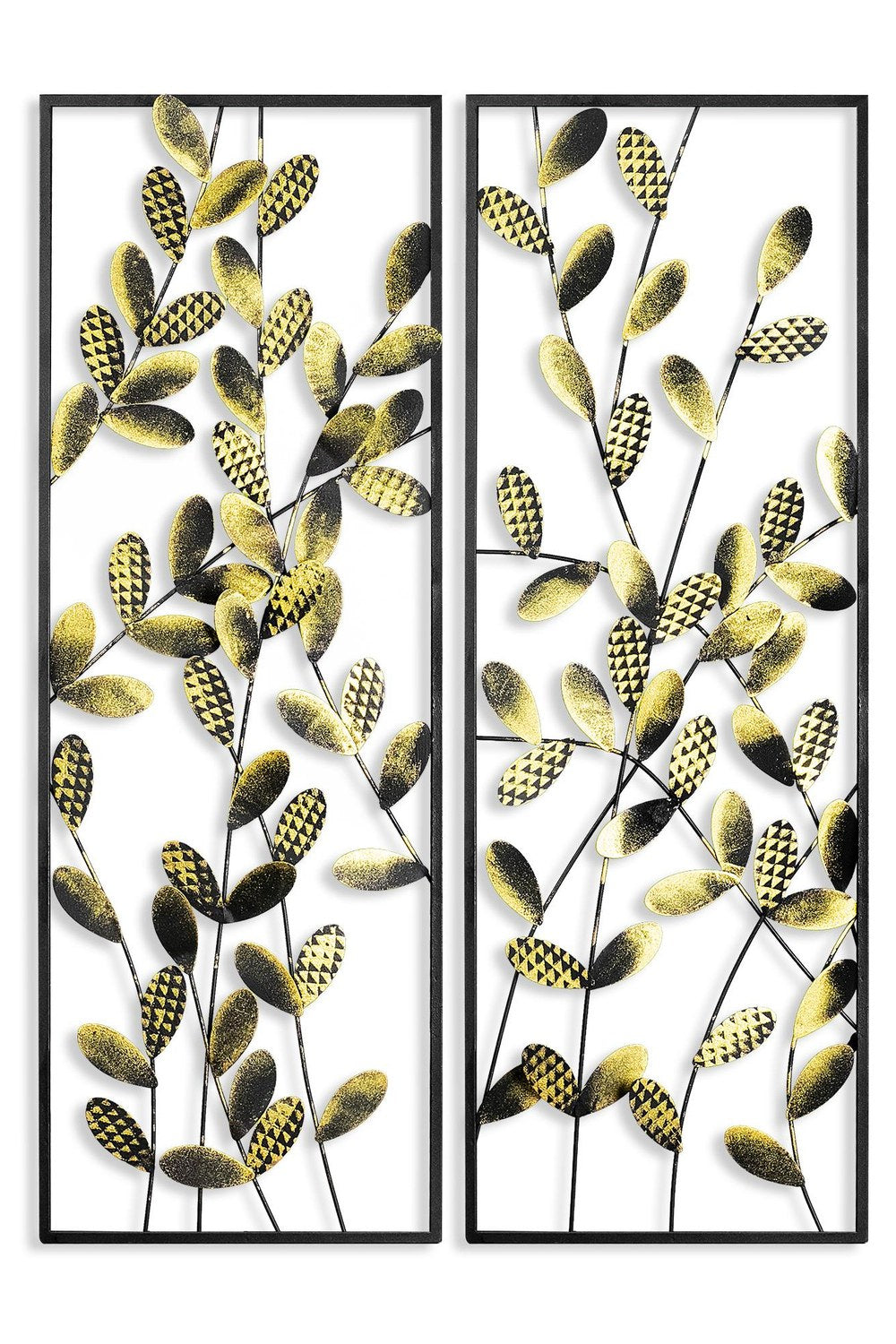 Bys-094-A Dekoratif 2'li Metal Duvar Tablosu - 5