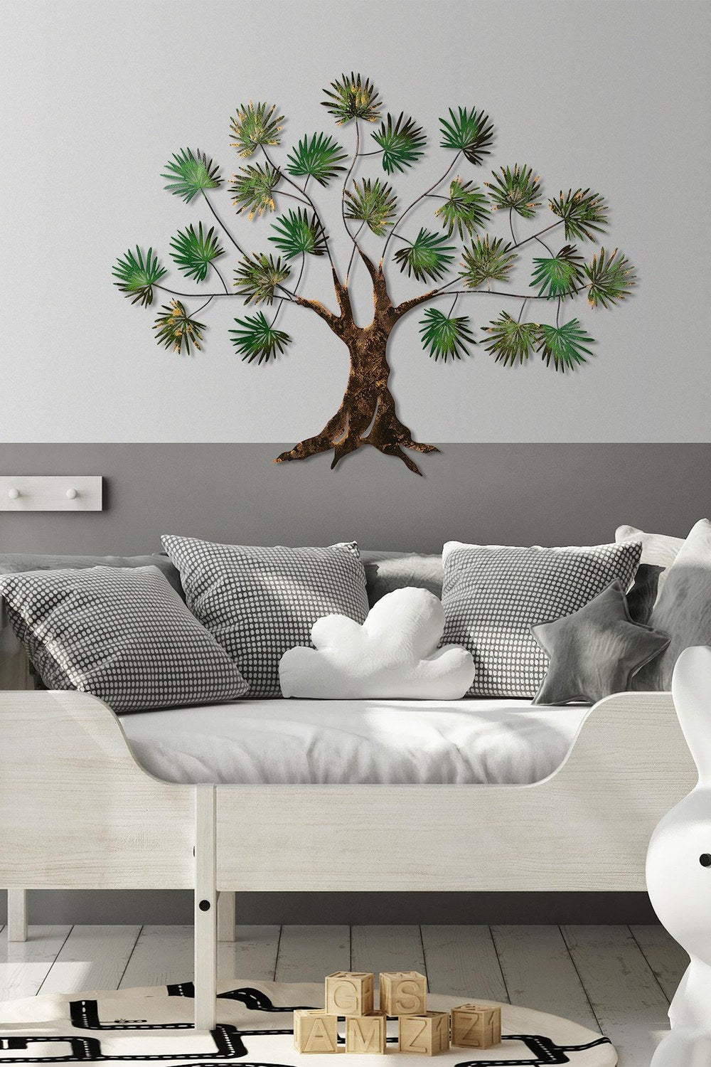 Bys-058-A Dekoratif Metal Duvar Tablosu - 2