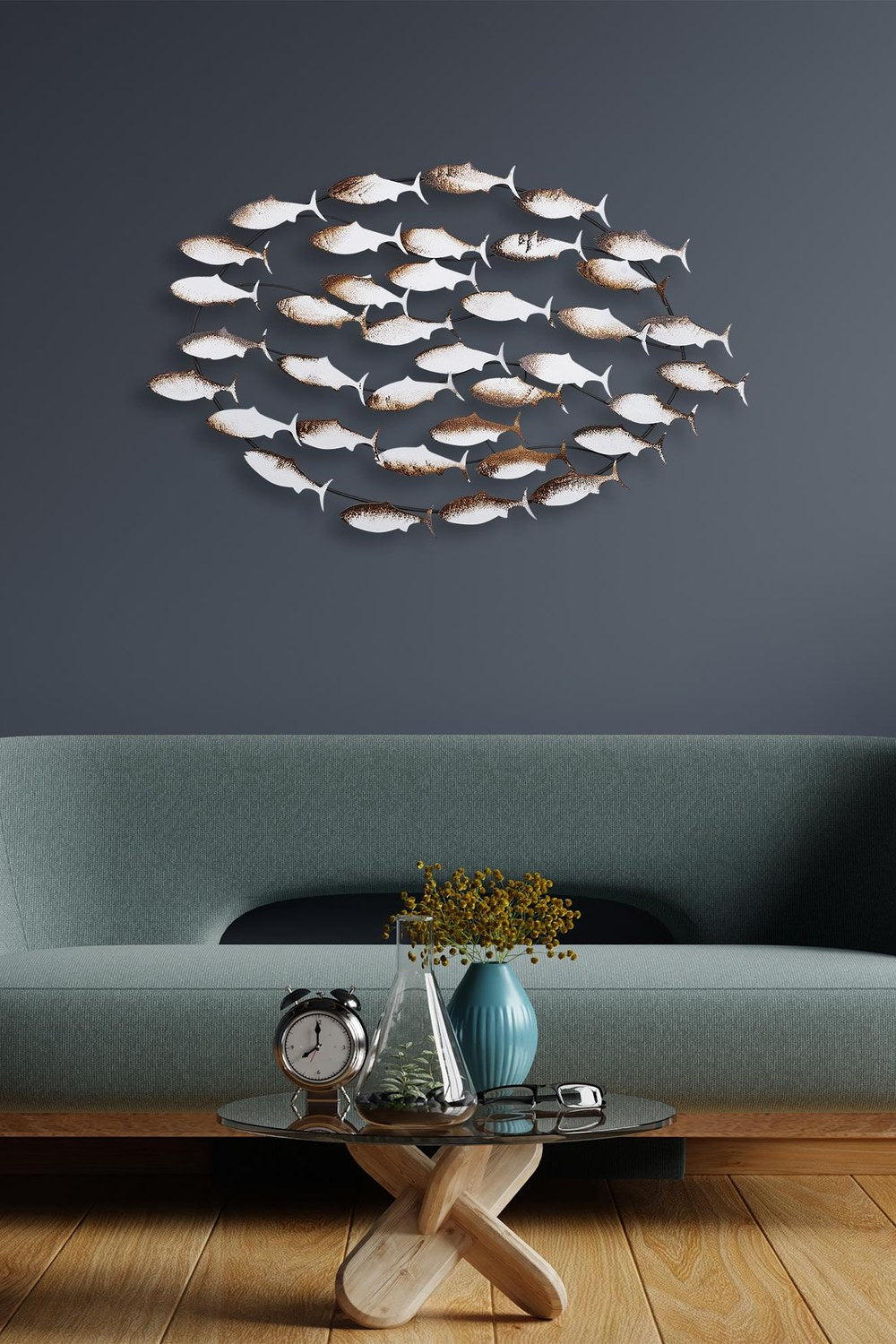 Bys-037 Dekoratif Metal Duvar Tablosu - 0