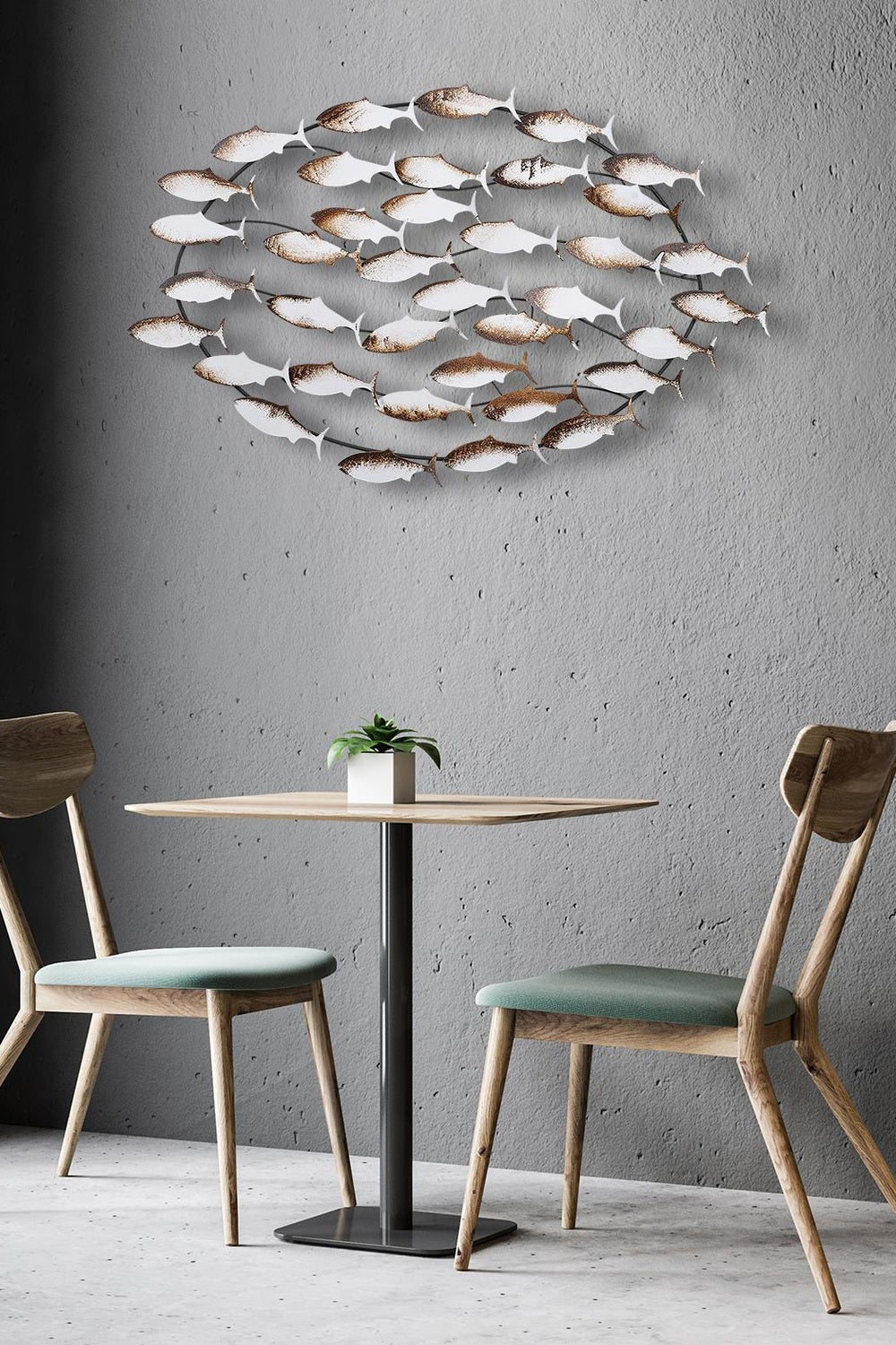 Bys-037 Dekoratif Metal Duvar Tablosu - 1