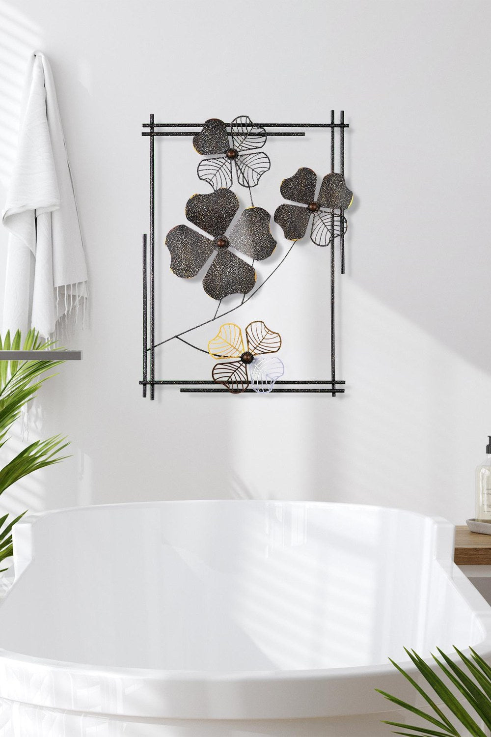 Bys-004-A Dekoratif Metal Duvar Tablosu - 2