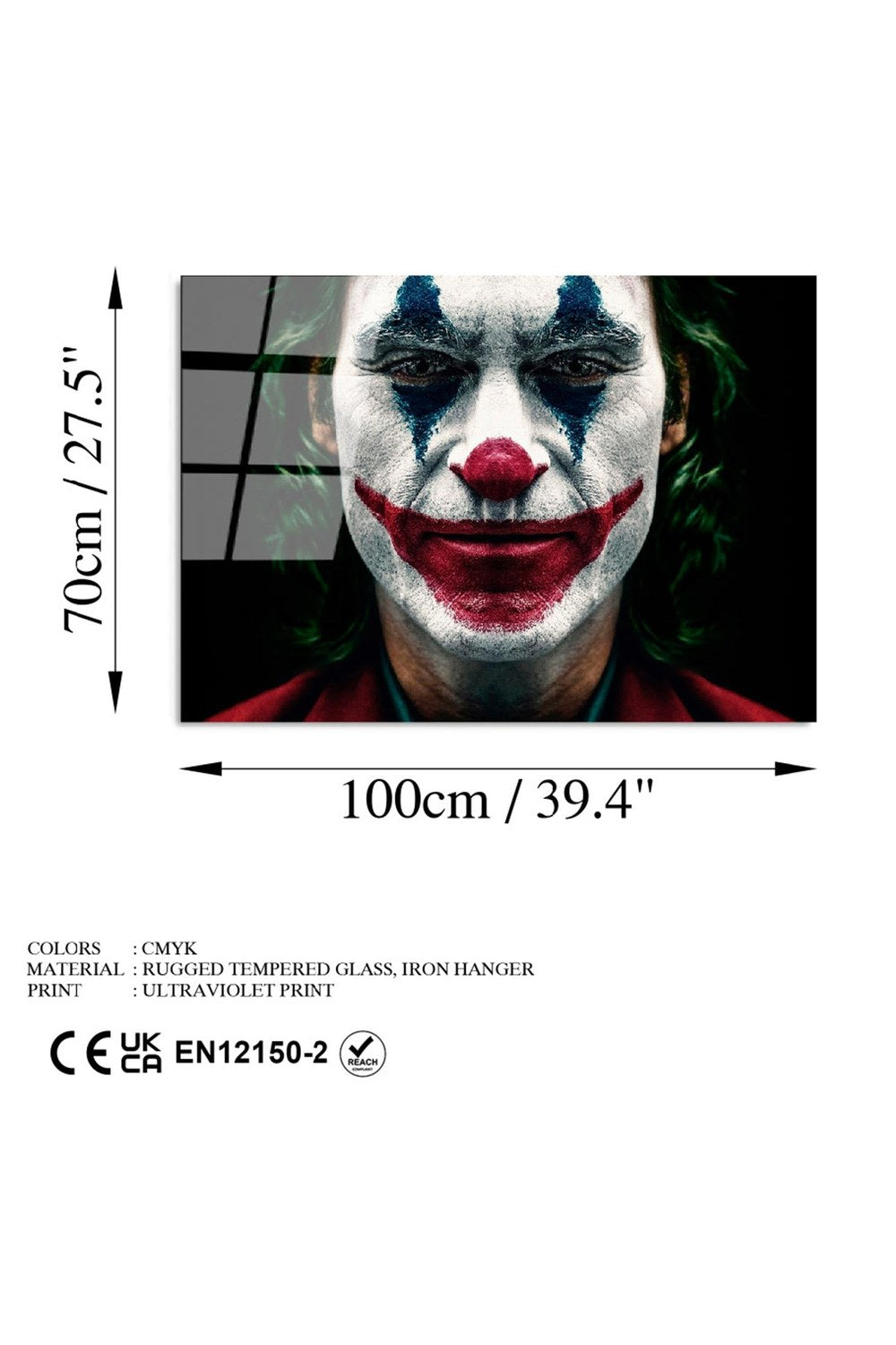 Uv-791 Baskılı Cam Dikdörtgen Duvar Tablosu - 6