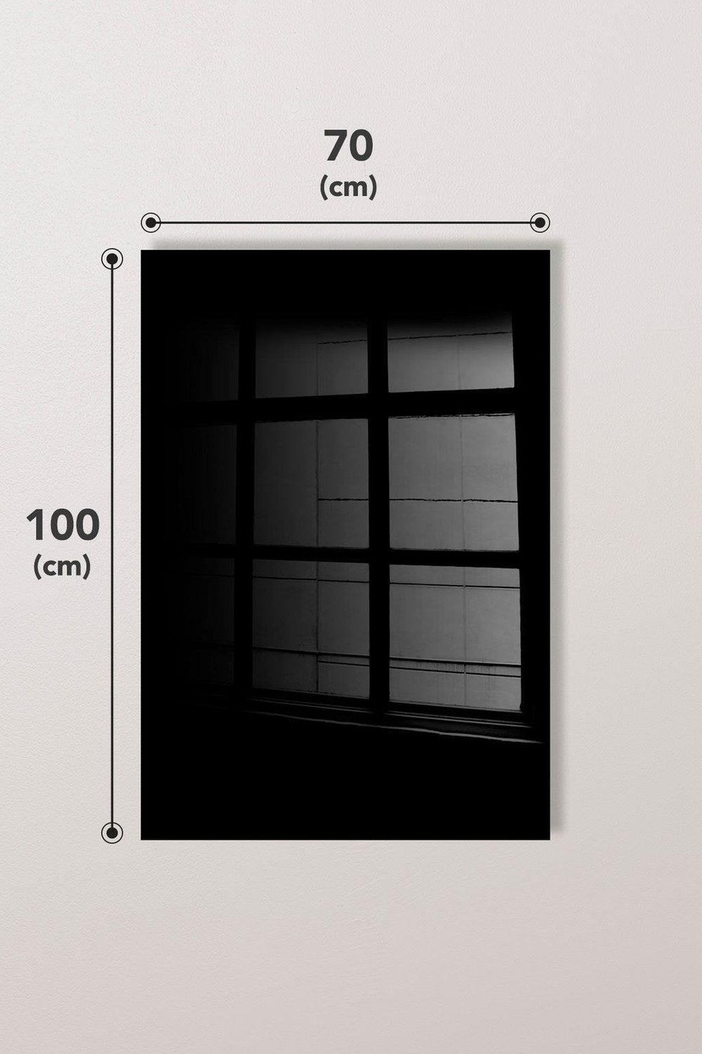 Uv-650 Baskılı Cam Dikdörtgen Duvar Tablosu - 2