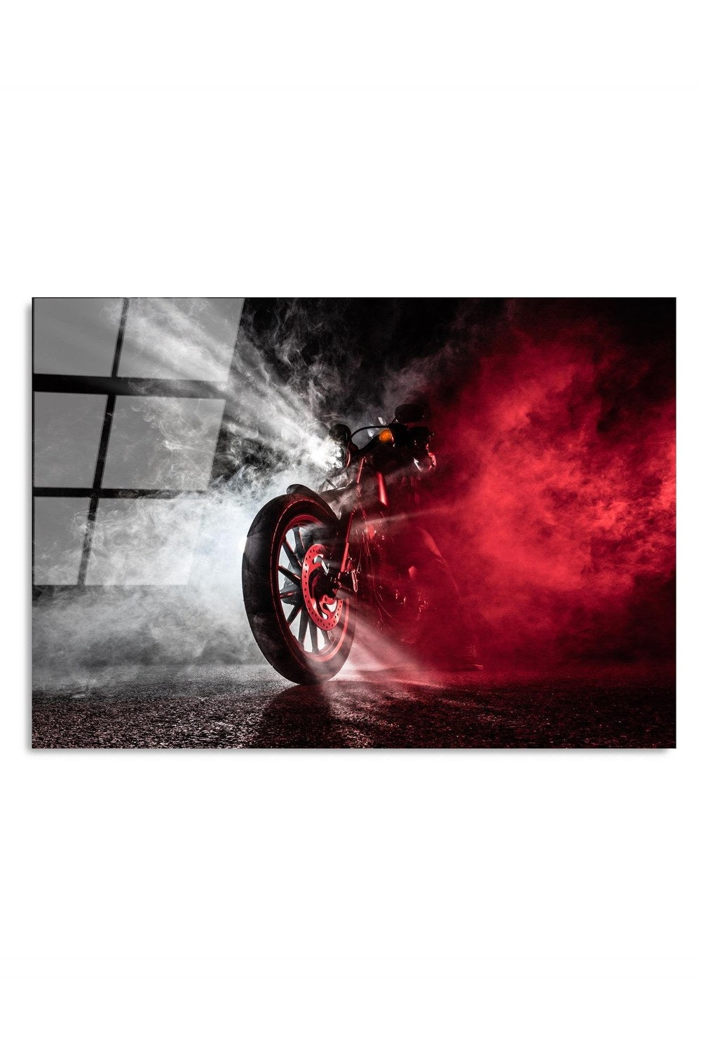 Uv-428 Baskılı Cam Dikdörtgen Duvar Tablosu - 5