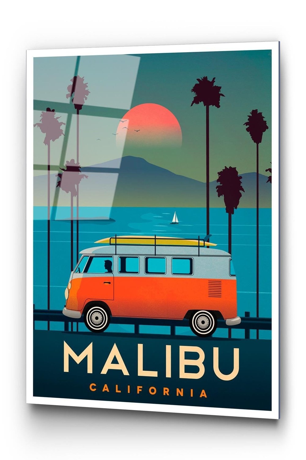 Uv-1008 Baskılı Cam Dikdörtgen Duvar Tablosu - 4