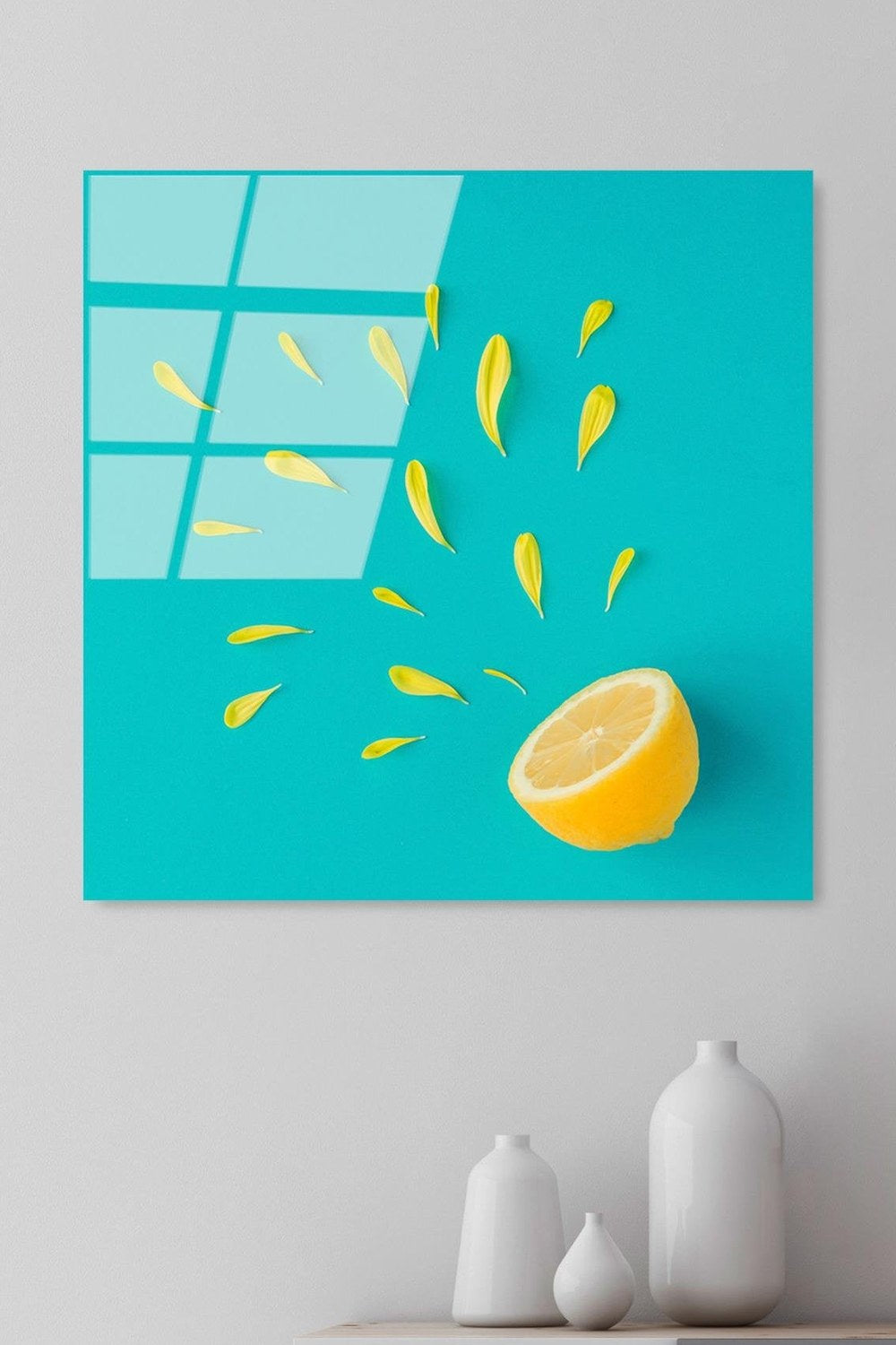 Uv-828 Baskılı Cam Kare Duvar Tablosu - 1