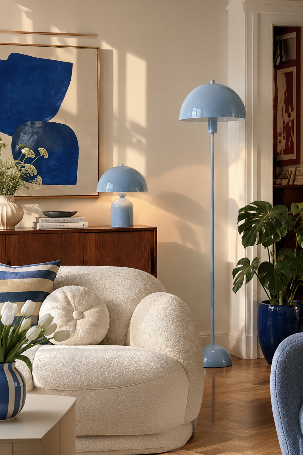 Soho Soft Mavi Metal Lambader - 1