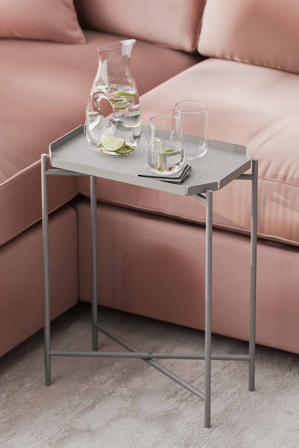 Shb-009-C Dekoratif Metal Sehpa - 0