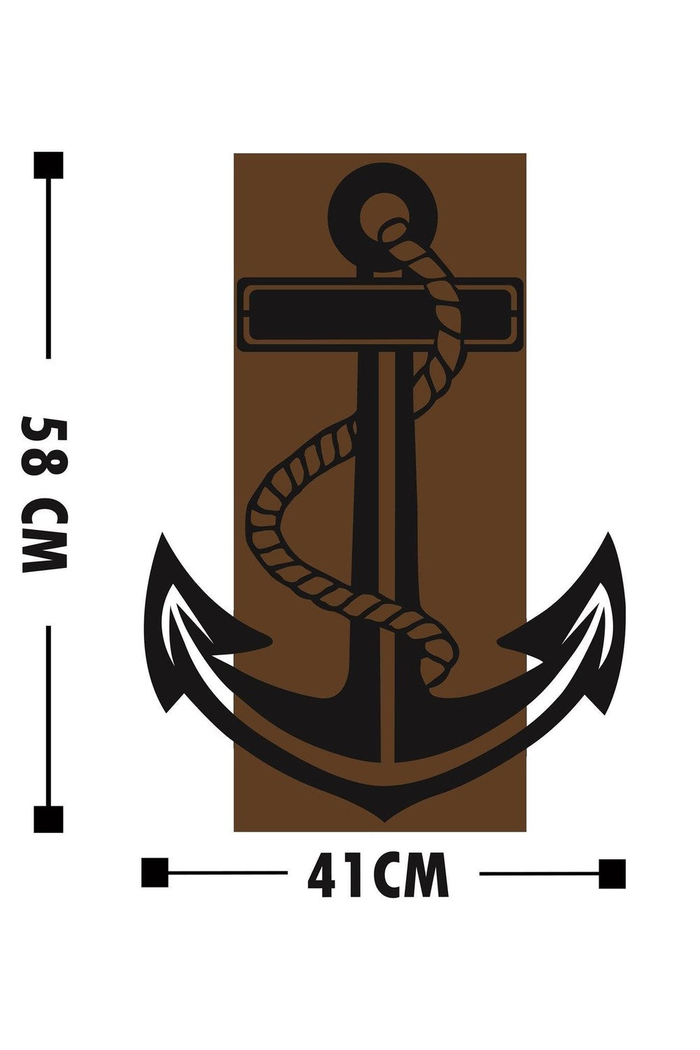 Ma-155 Ahşap Metal Duvar Tablosu - 4