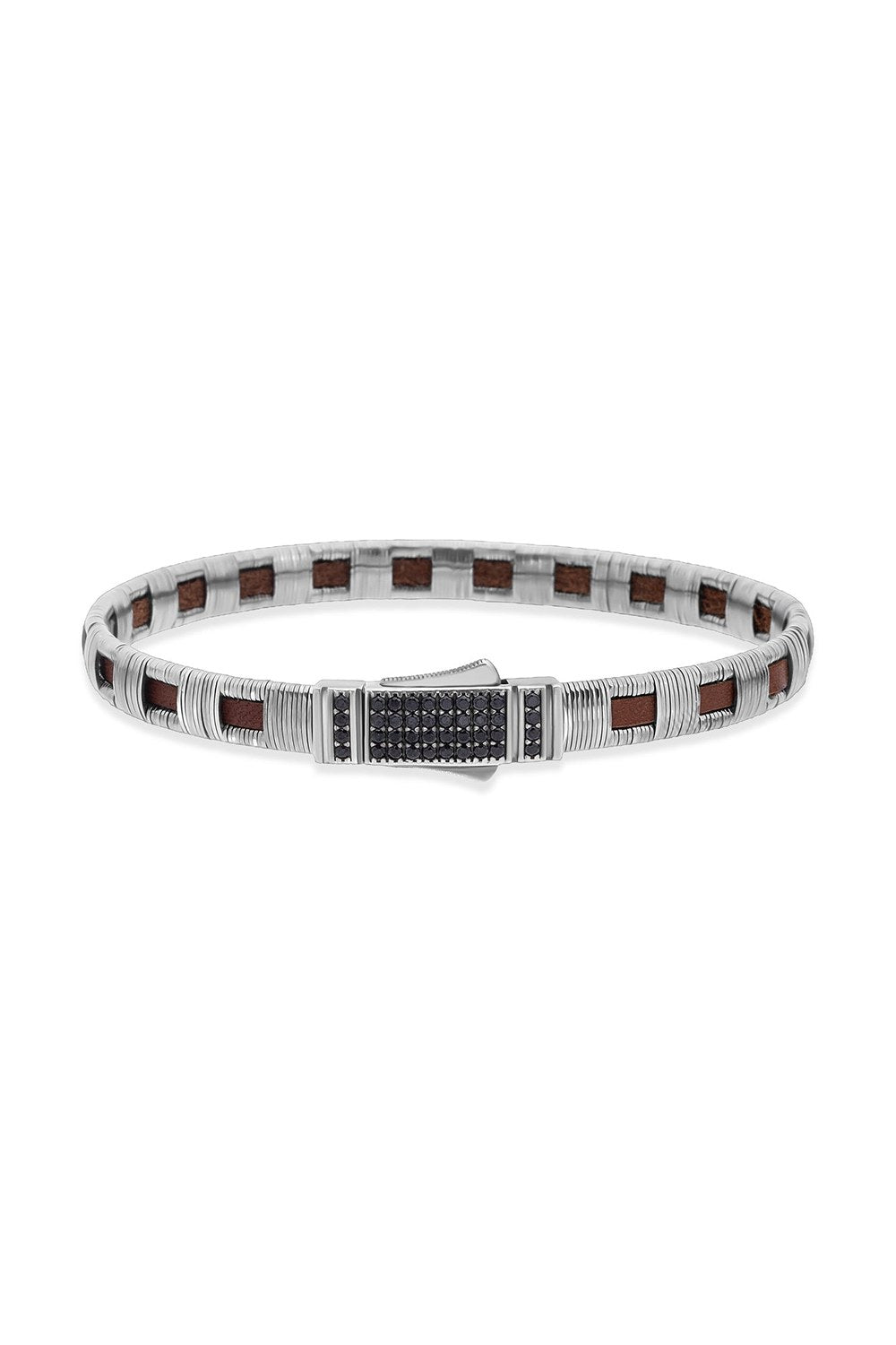 Ember Core 925 Ayar Gümüş Erkek Bileklik - 0