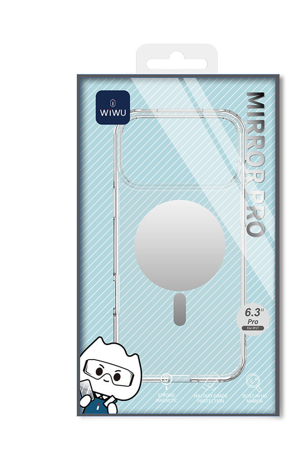 Aynalı Pro Serisi Magsafe Uyumlu Sert Pc Iphone 17 Pro Max Kılıf - 3