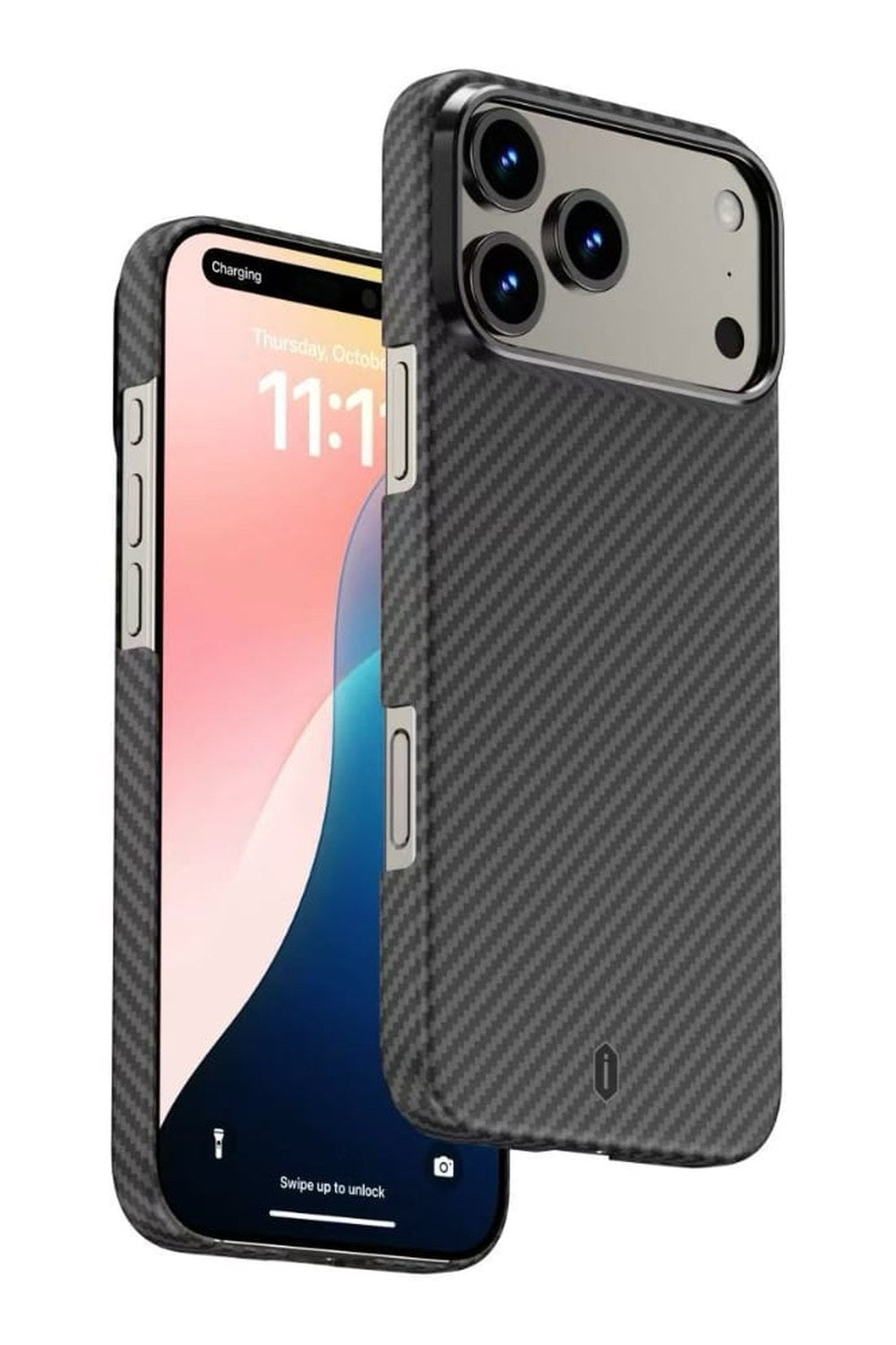 Magsafe Uyumlu Aramid Fiber Karbon Iphone 17 Pro Kılıf - 2