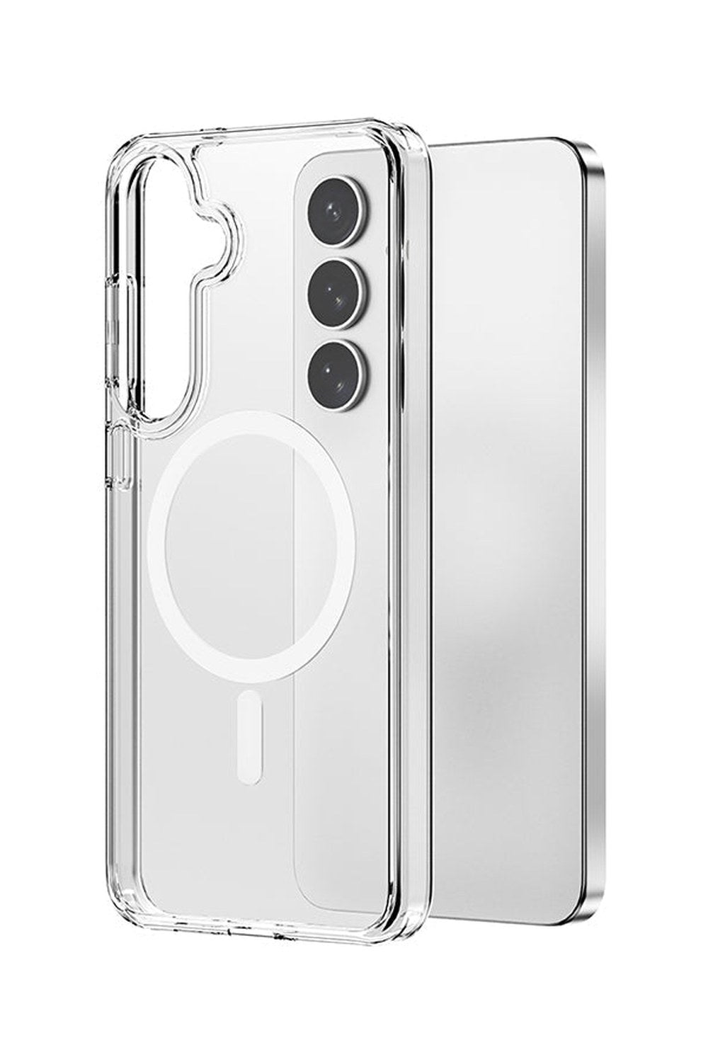 Magsafe Uyumlu Şeffaf Telefon Kılıfı, Galaxy S26 Plus - 3