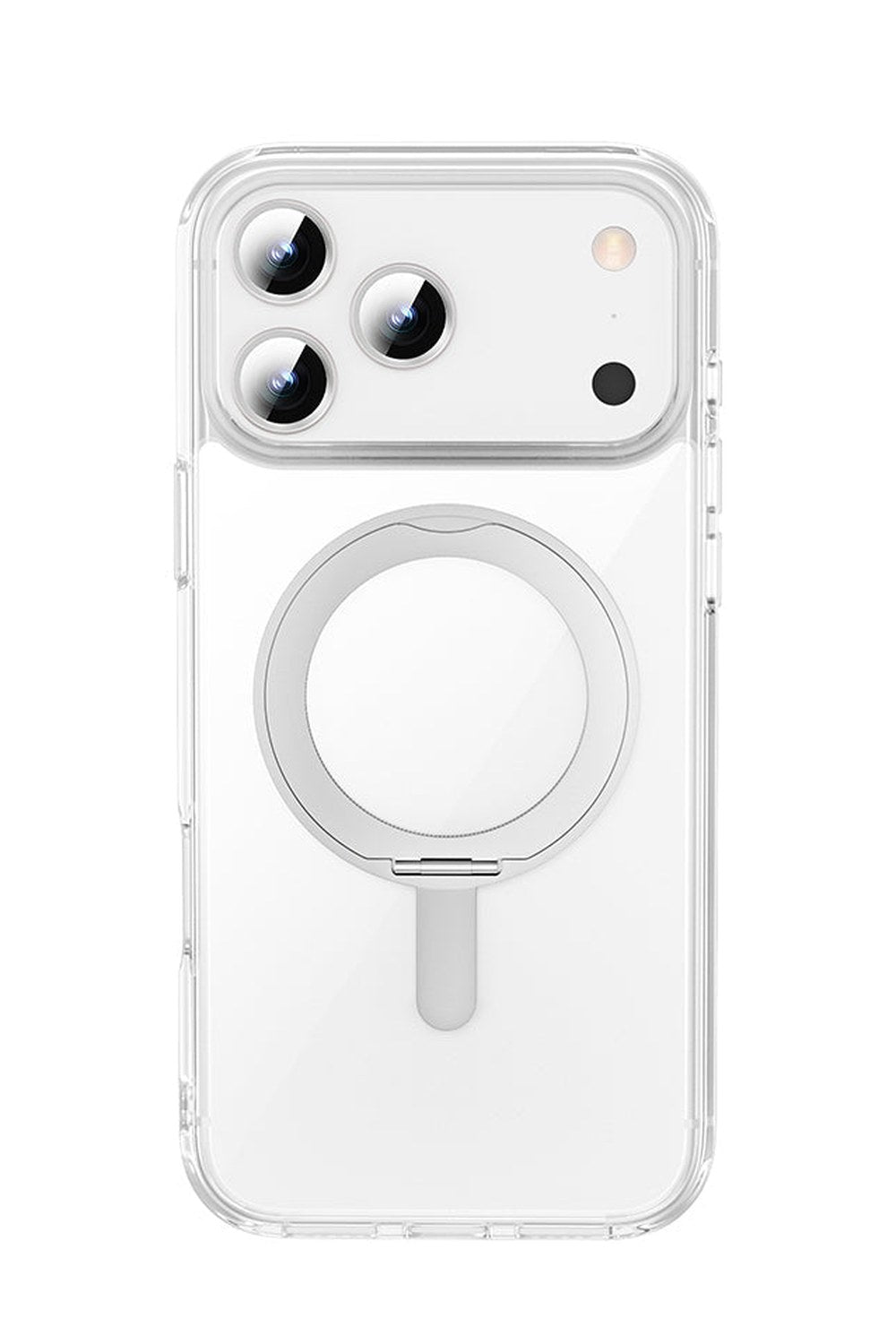 Magsafe Uyumlu Standlı Şeffaf Telefon Kılıfı, Iphone 17 Pro Max - 0