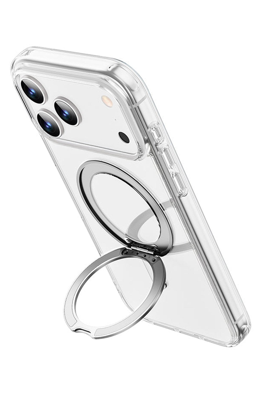Magsafe Uyumlu Standlı Şeffaf Telefon Kılıfı, Iphone 17 Pro Max - 3