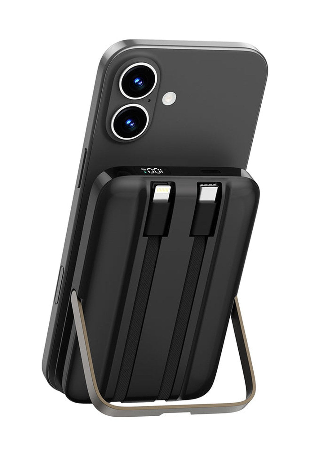 Standlı Kablosuz Şarjlı Powerbank, 10000 Mah - 20w - 1