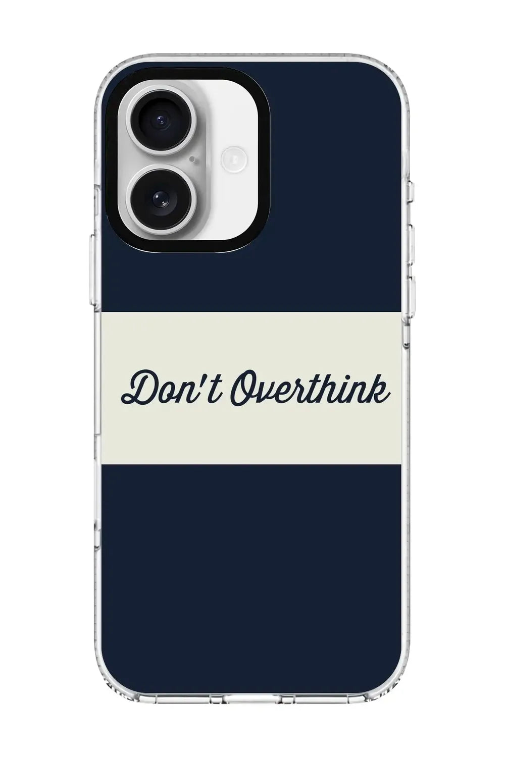 Don't Overthink Clear Magsafe Kılıf, Iphone 17 - 0