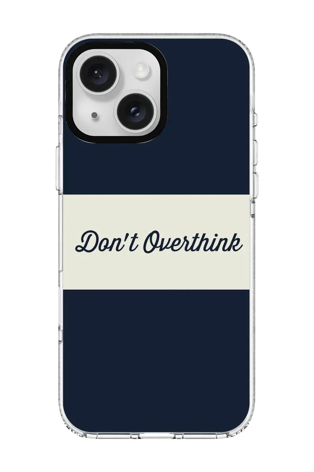 Don't Overthink Clear Magsafe Kılıf, Iphone 16e - 0