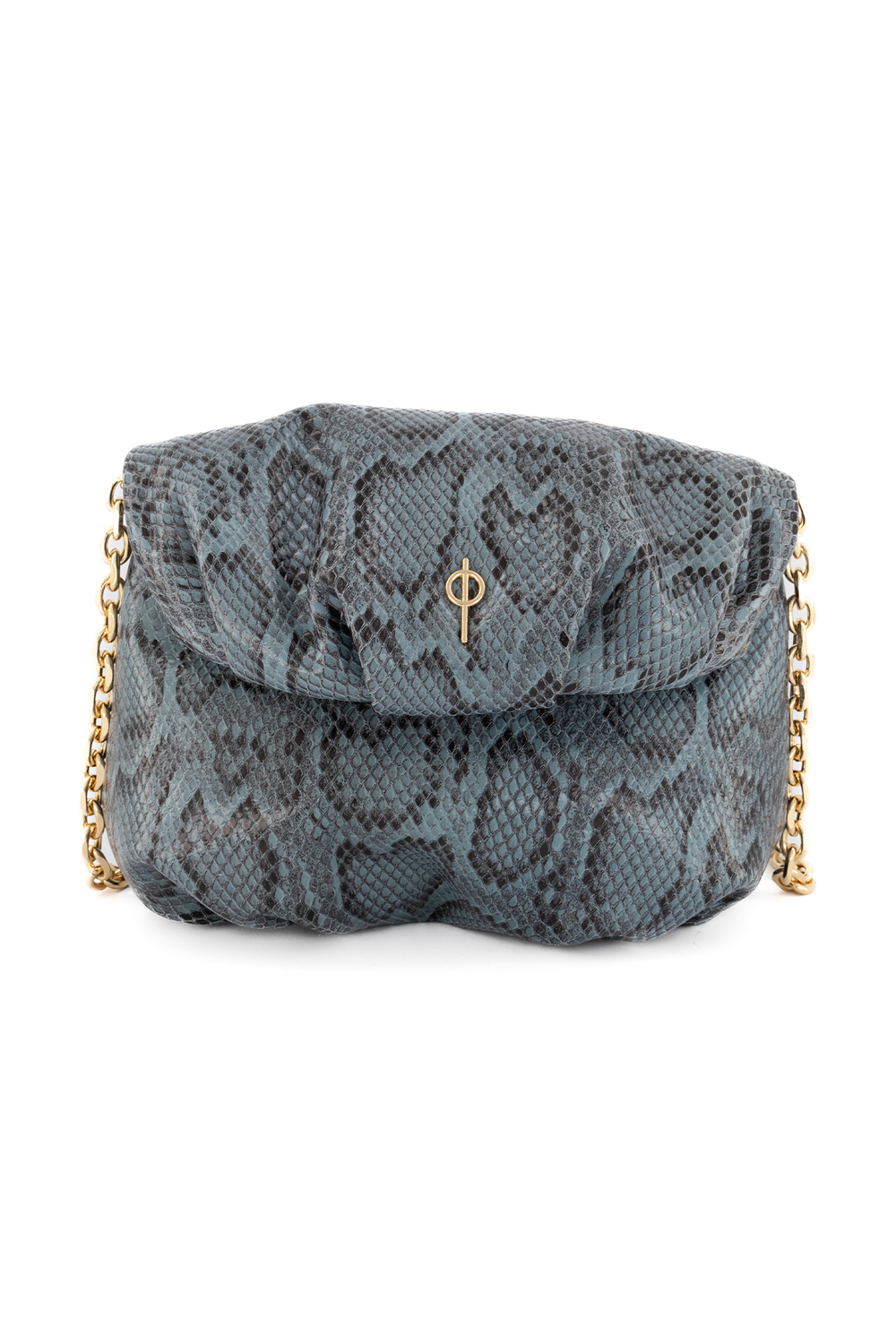 Baby Leda Shiny Snake Blue - 0
