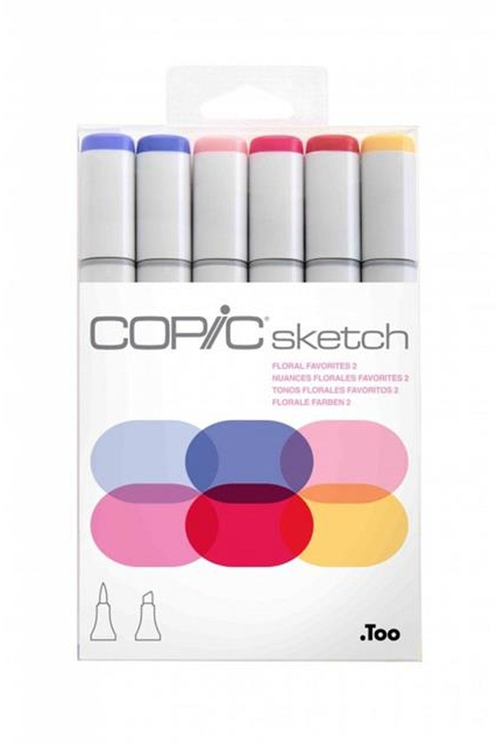 Sketch 6'lı Marker Seti - Floral Favorites 2 - 0