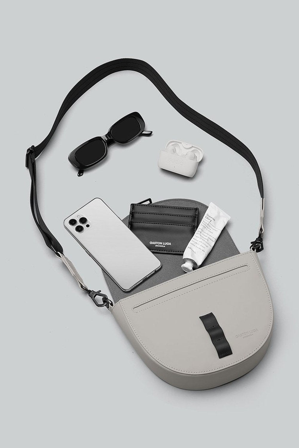Spläsh Moon Crossbody Omuz Çantası Taupe - 4