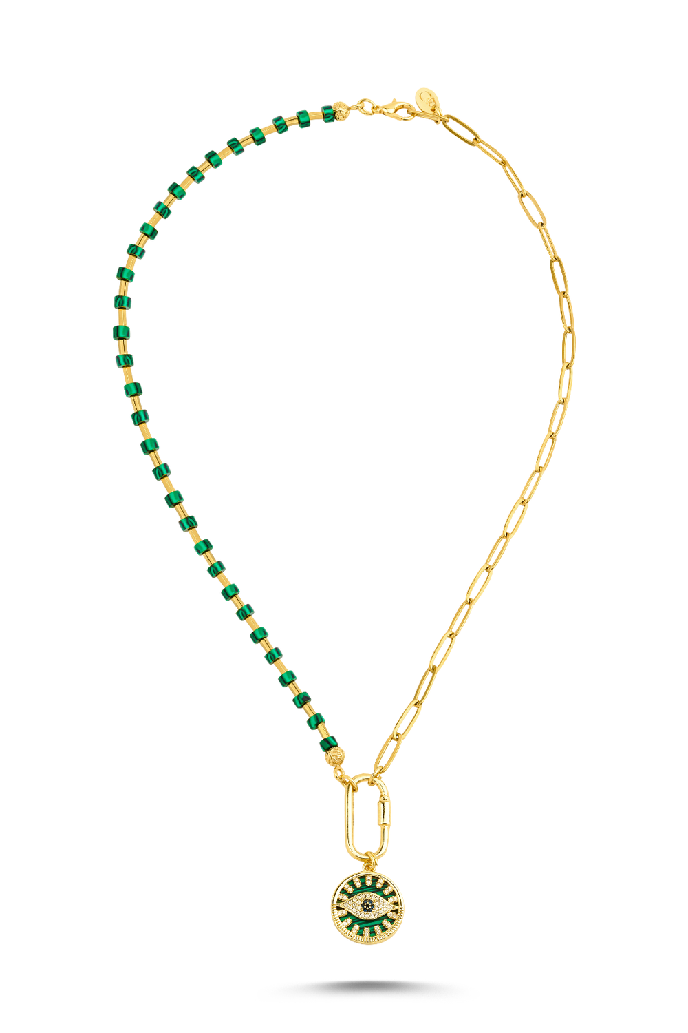 Your Side Malachite Nazar Necklace - 0