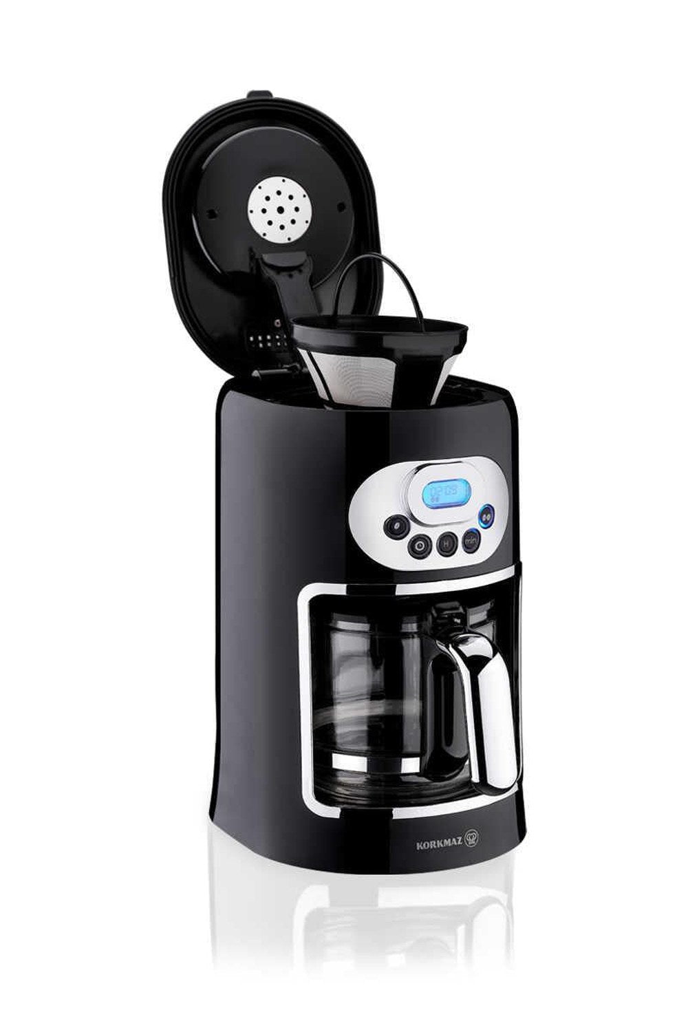 A866 Drippa Lcdli Siyah Filtre Kahve Makinesi - 1