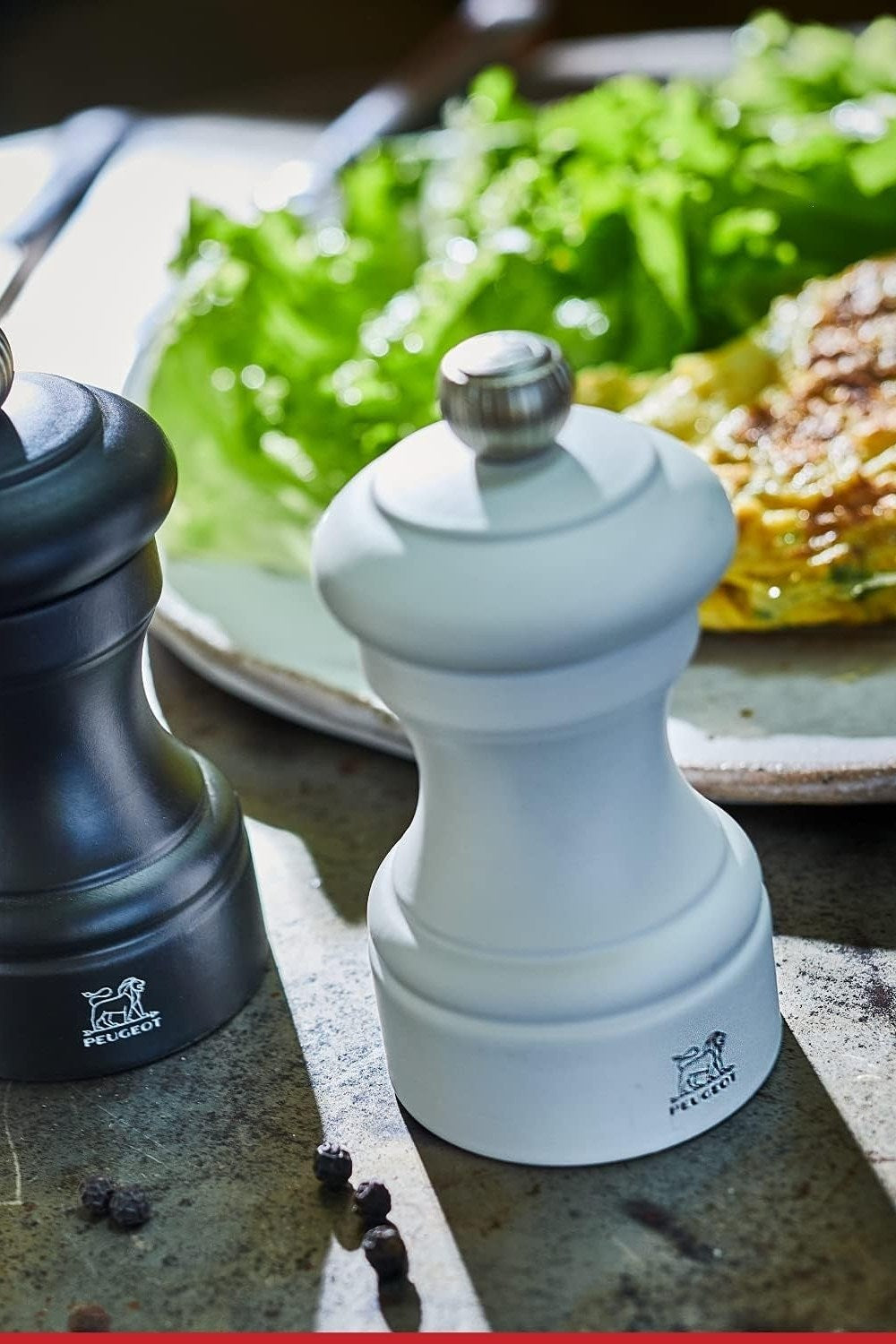 Bistro Karabiber Ve Tuz Değirmen Seti 10 Cm - 1