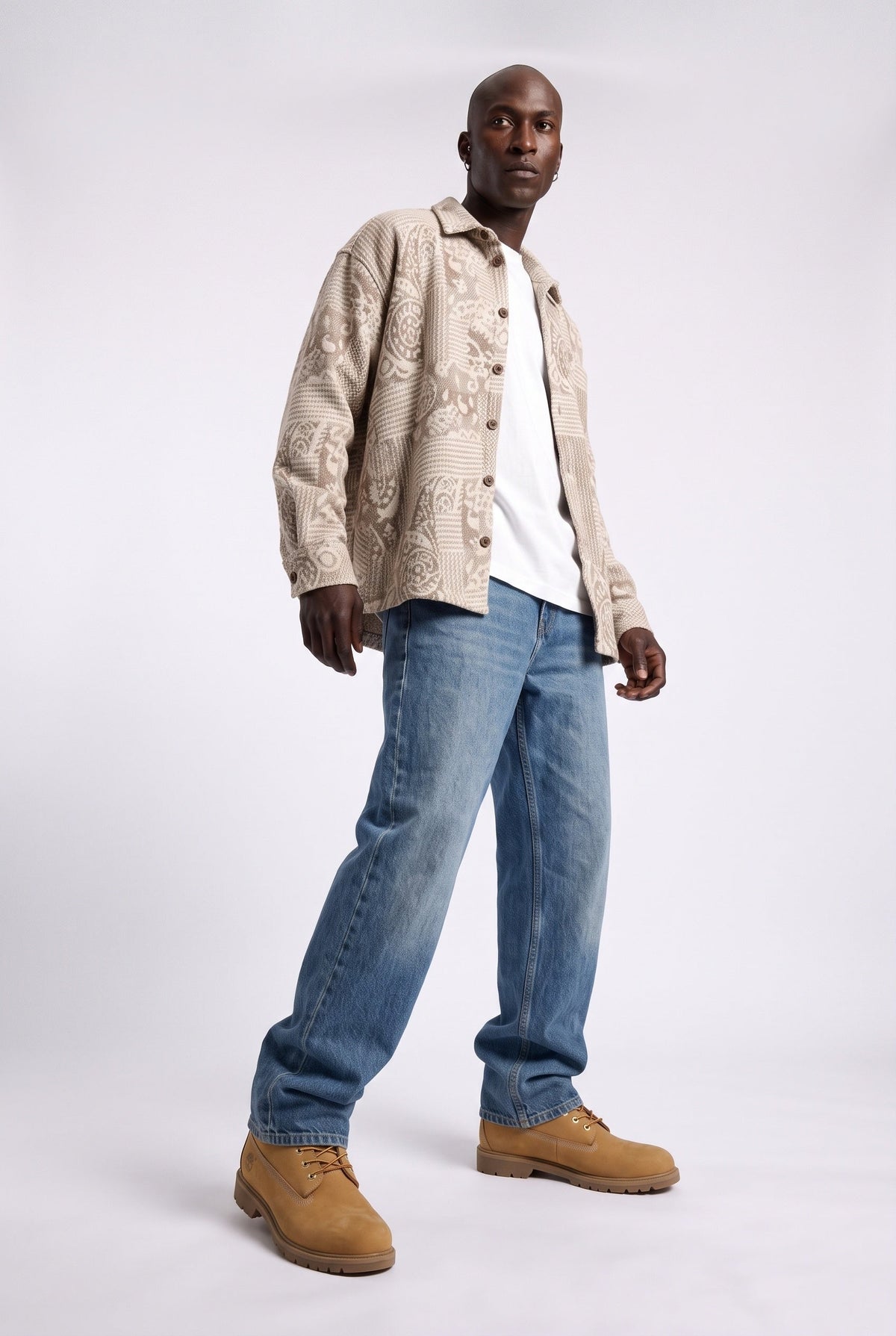 Oversize Flanel Oduncu Gömlek