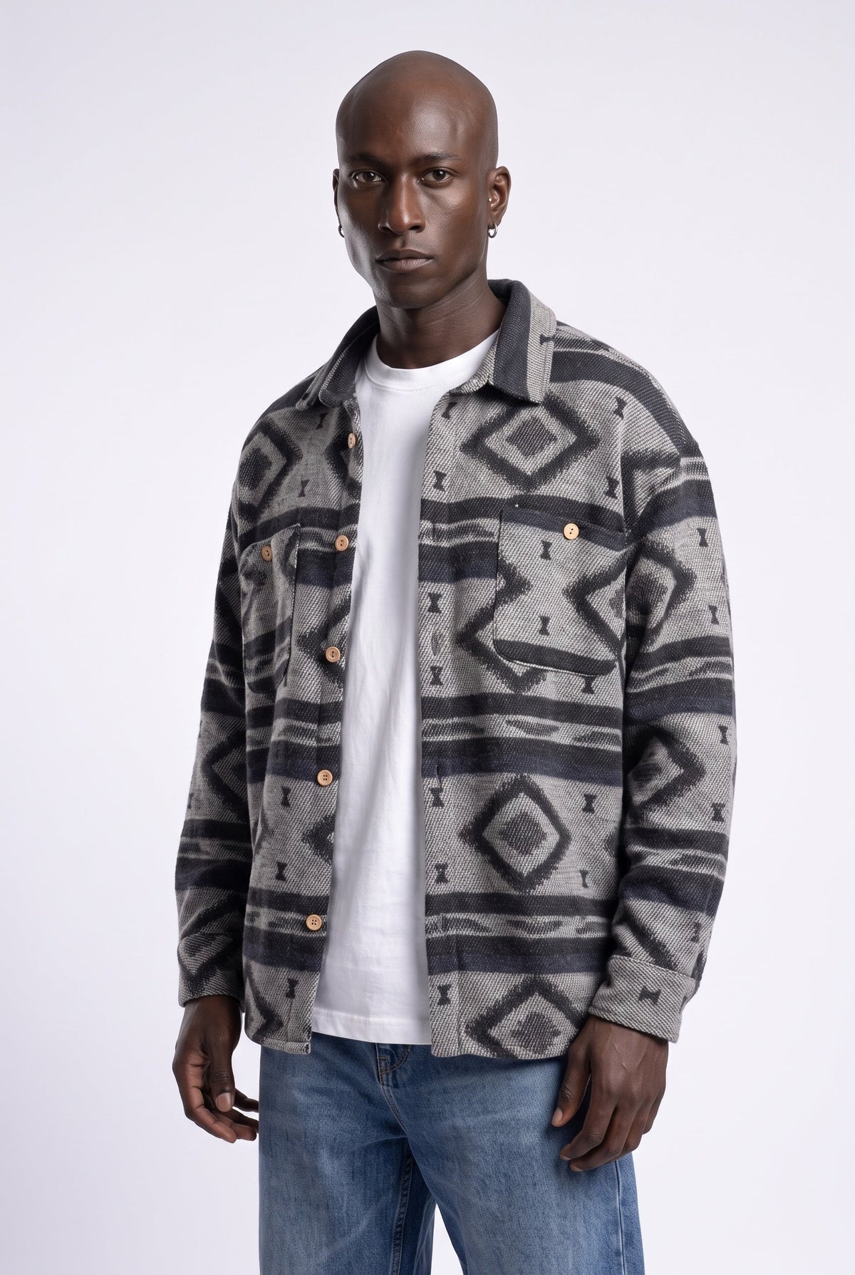 Oversize Flanel Oduncu Gömlek