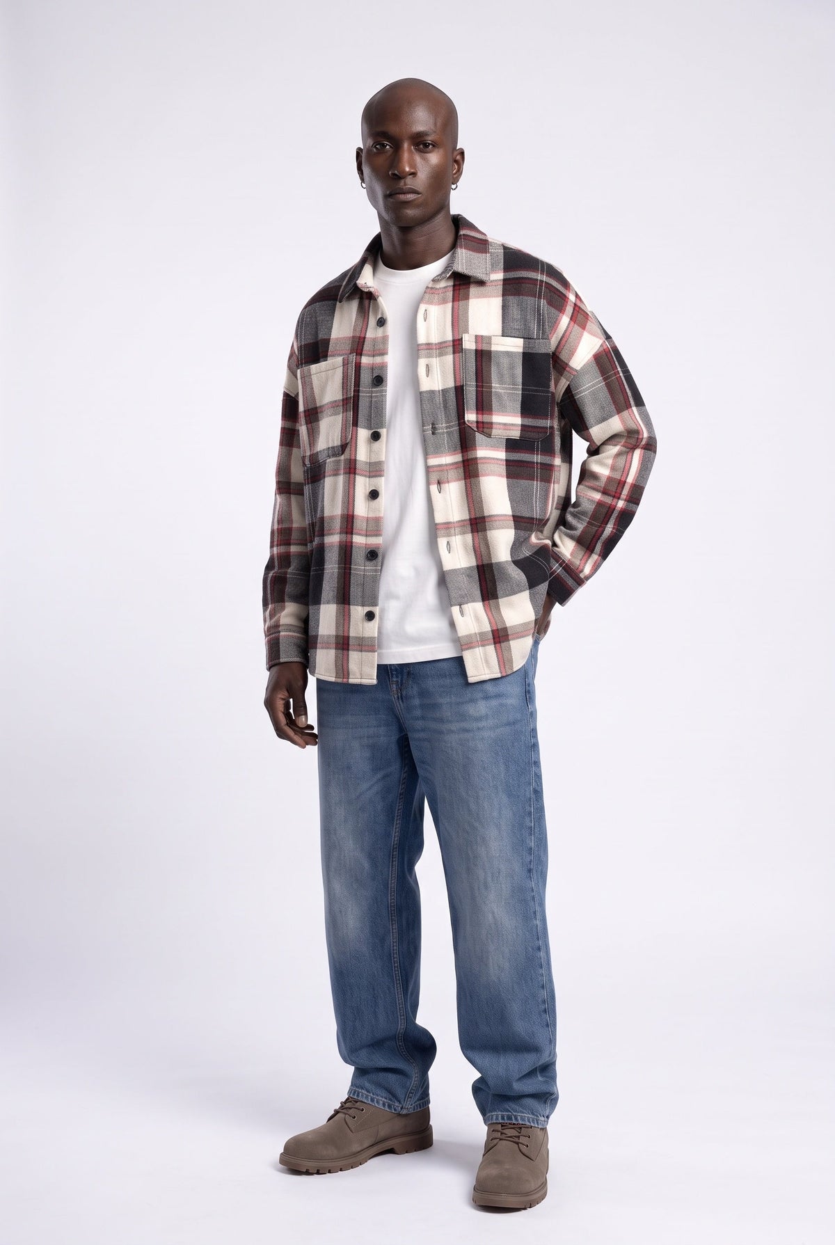 Oversize Flanel Oduncu Gömlek