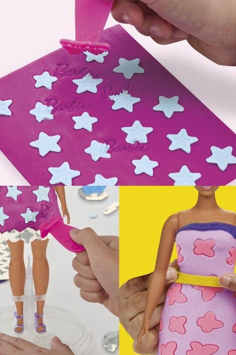 Play-Doh Barbie Designer Desen Paketi Hamur Oyun Seti (+5 Yaş) - 2
