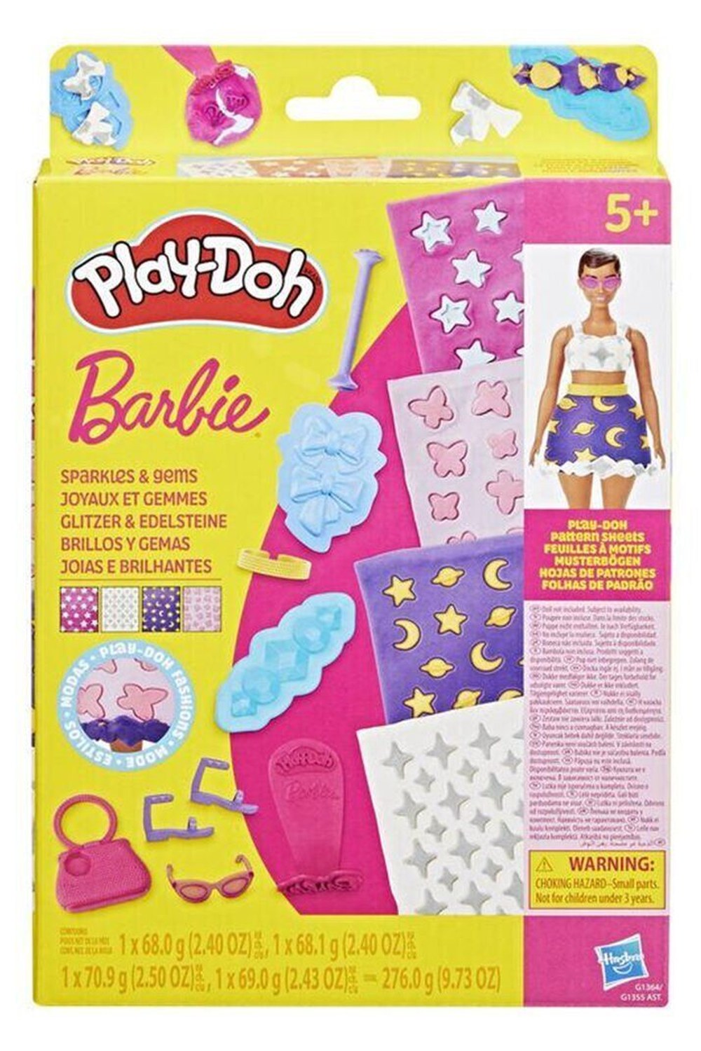 Play-Doh Barbie Designer Desen Paketi Hamur Oyun Seti (+5 Yaş) - 6