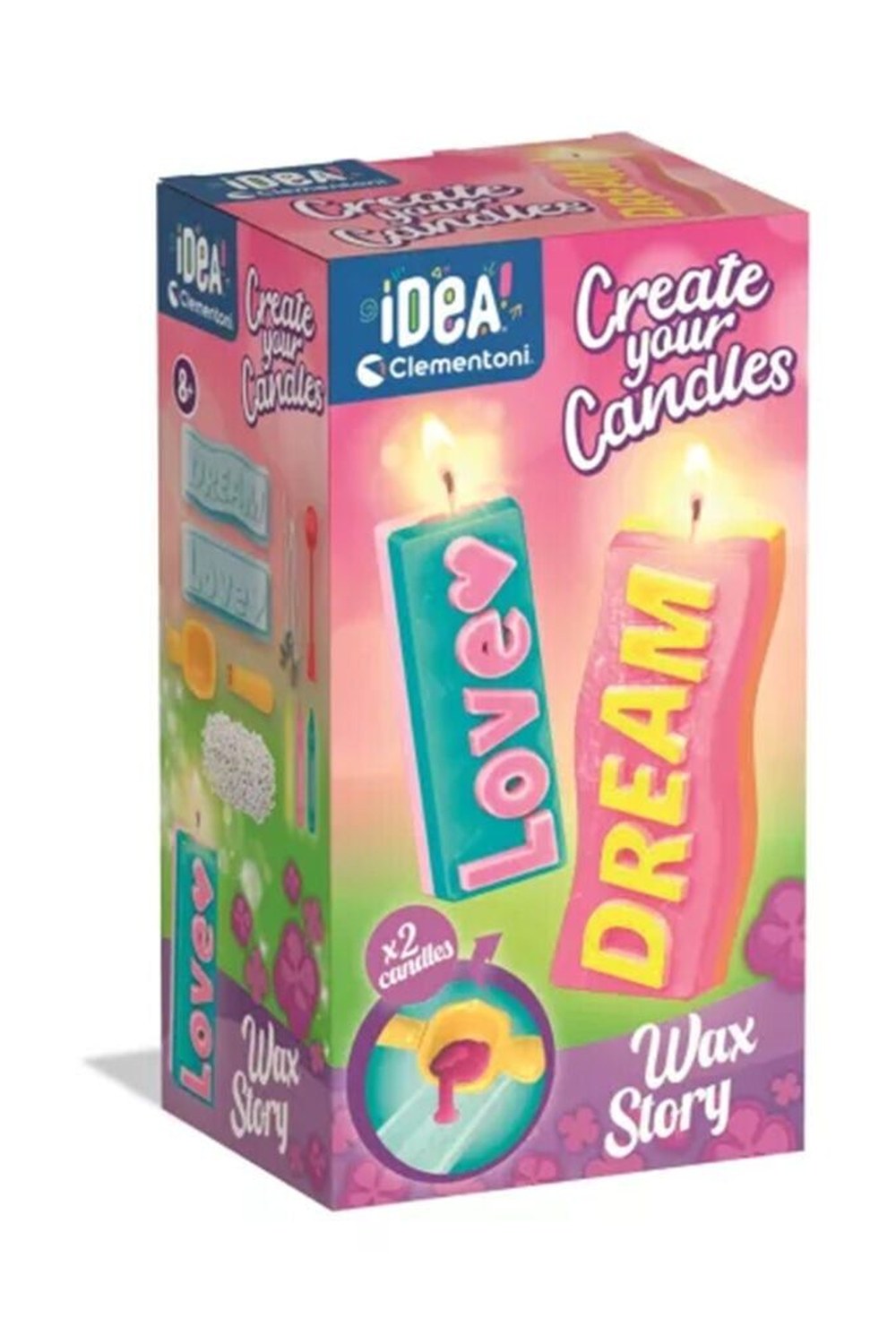 Idea Yaratıcı Mumlar ve Mesajları (7 Yaş ve Üzeri) - 0