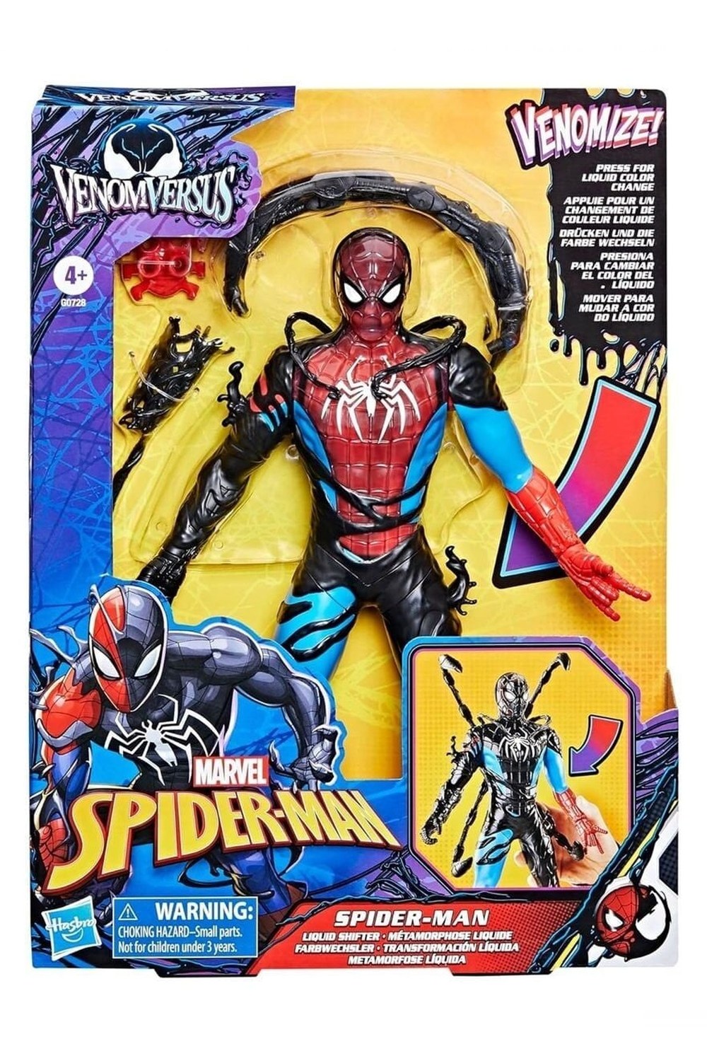 Spider-Man Venom Vsliquid Shifter Figür - 0