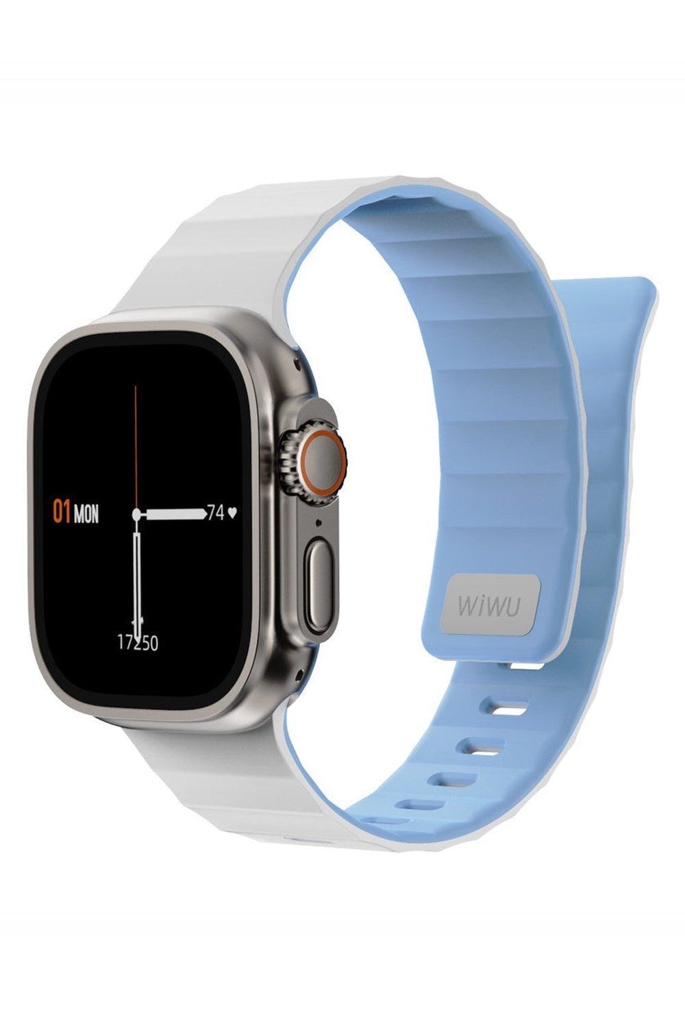 Apple Watch Uyumlu Manyetik Silikon Kordon - 9