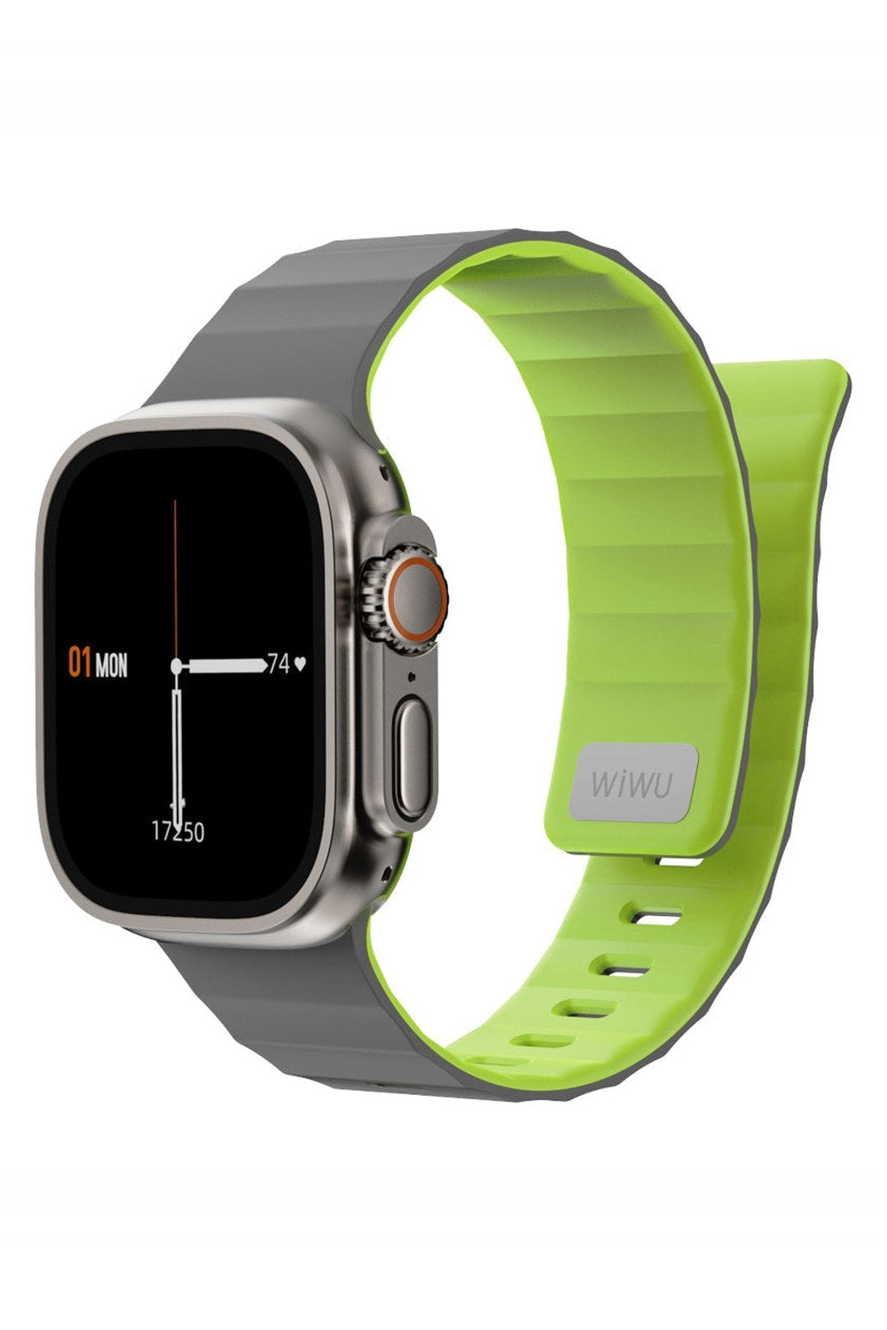 Apple Watch Uyumlu Manyetik Silikon Kordon - 5